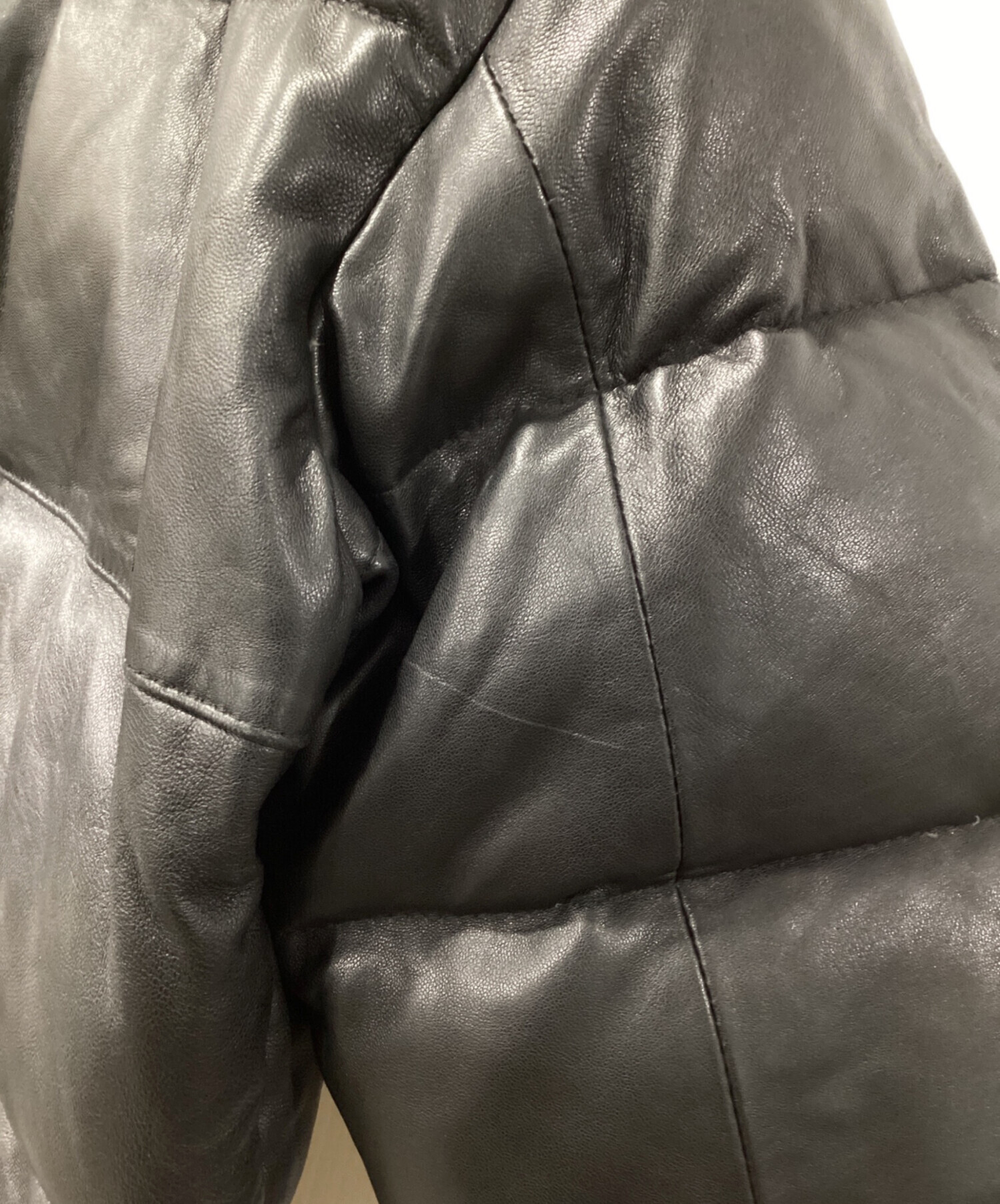 中古・古着通販】AVIREX (アヴィレックス) 襟ボアラムレザーダウン