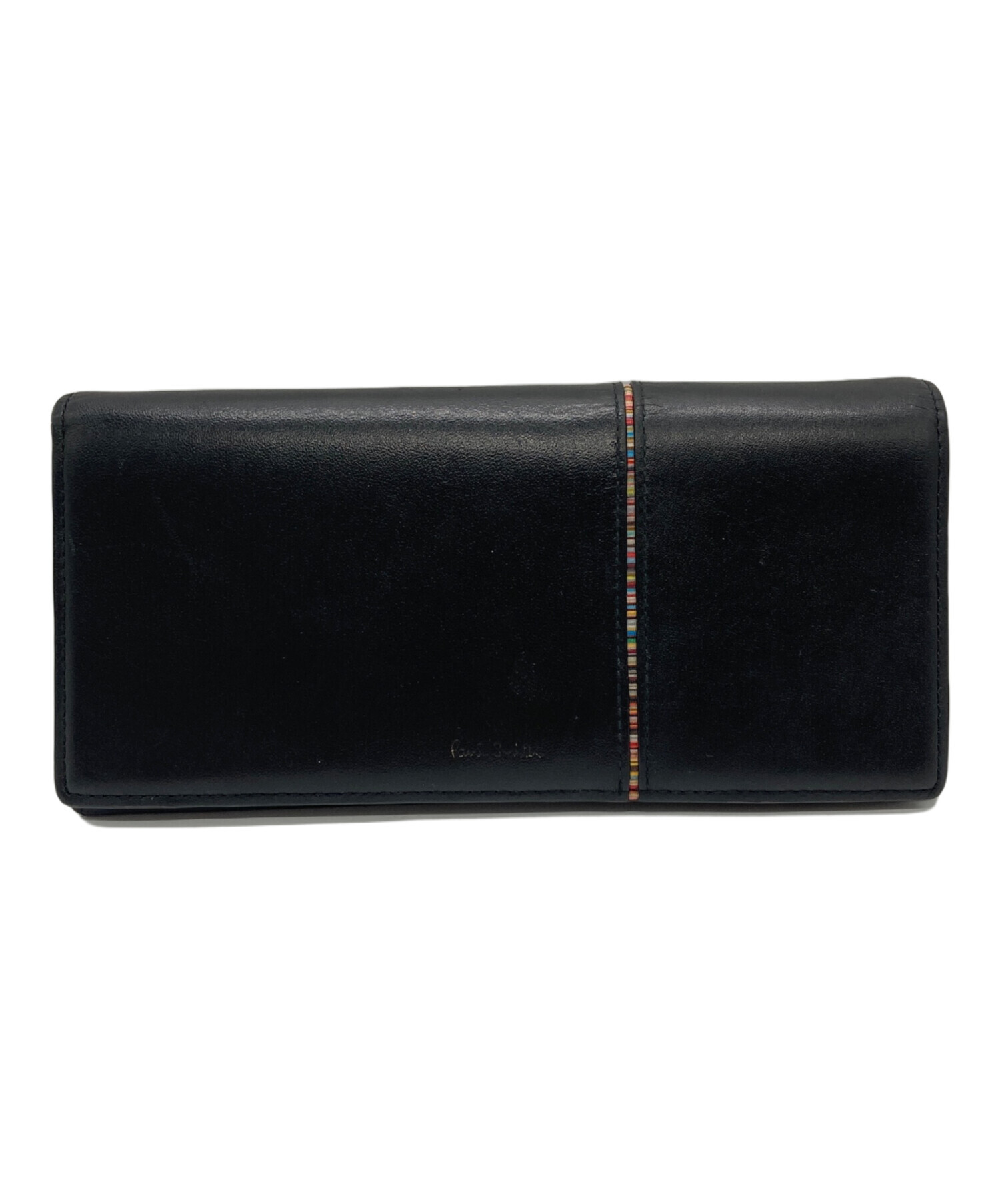 中古・古着通販】PAUL SMITH (ポールスミス) 長財布 ブラック