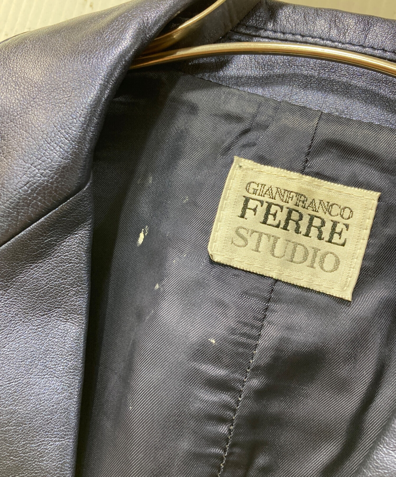 中古・古着通販】GIANFRANCO FERRE (ジャンフランコフェレ) 90s/レザー