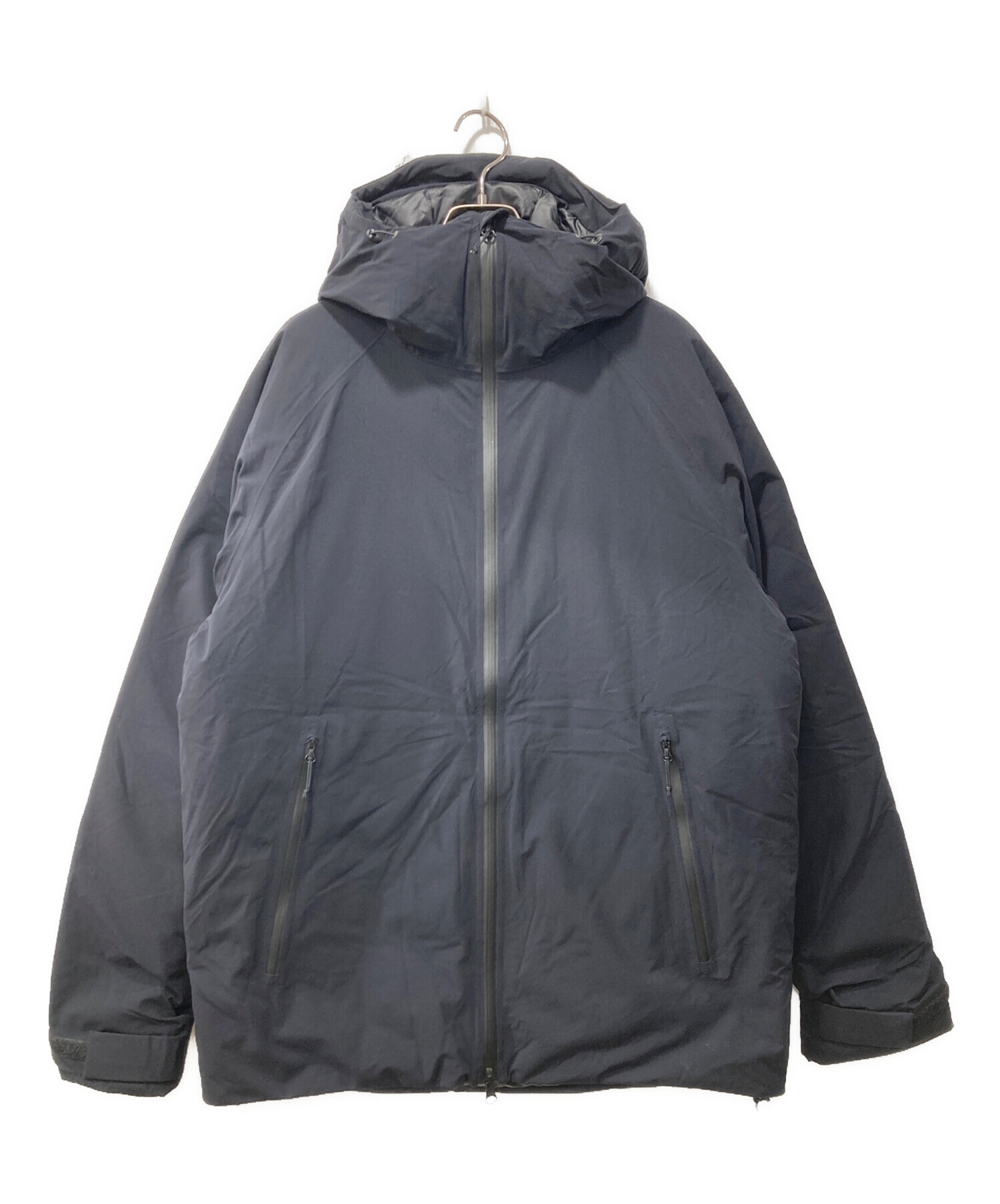 ゆ*う様   ダウンジャケット ネイビー 中古・古着通販】f/acsion (ファクション) YUKIZURI DOWN JACKETダウン