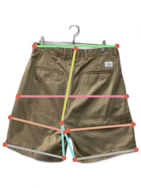 中古・古着通販】WTAPS (ダブルタップス) ハーフパンツ ベージュ