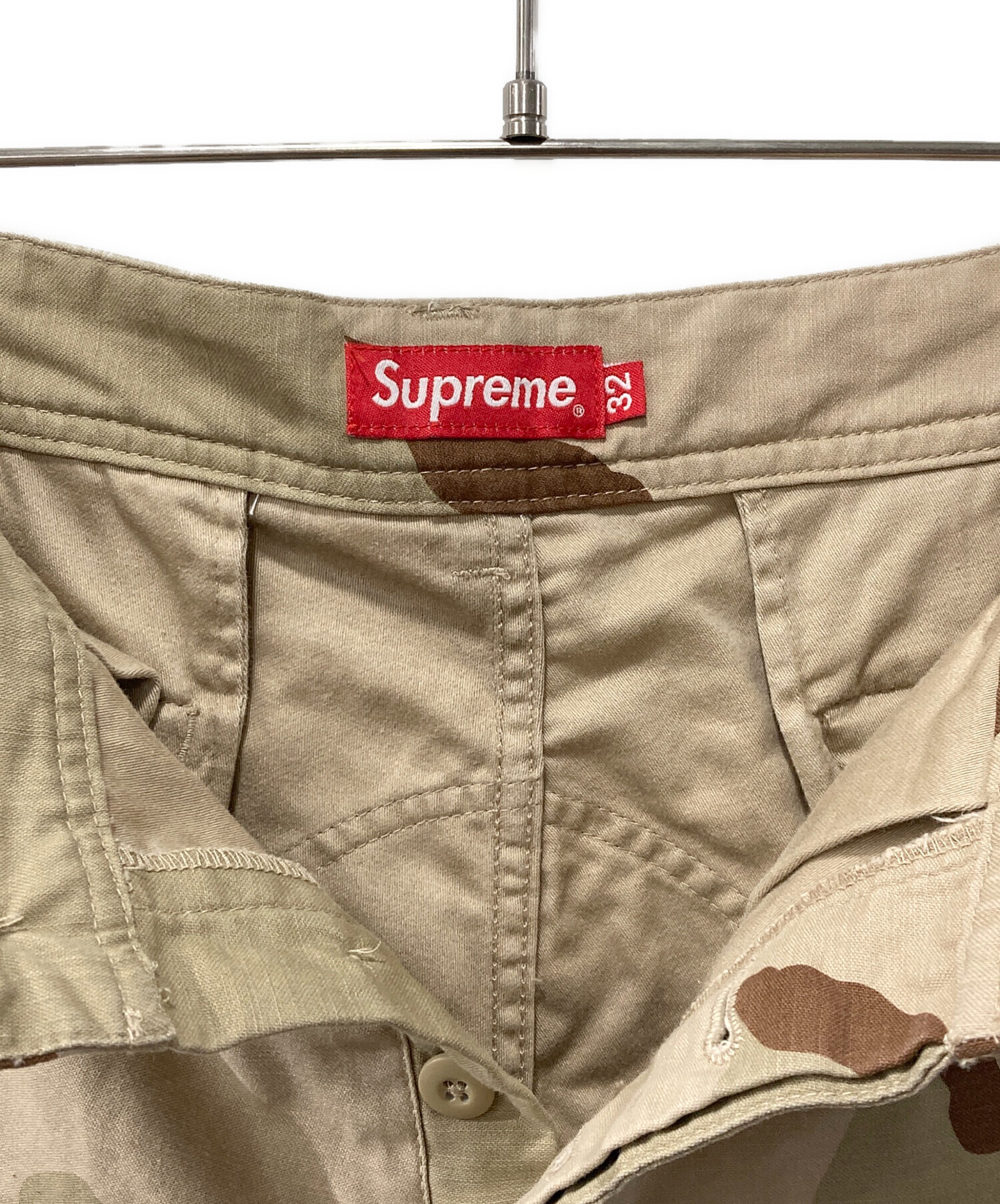 中古・古着通販】Supreme (シュプリーム) 迷彩コットンハーフパンツ