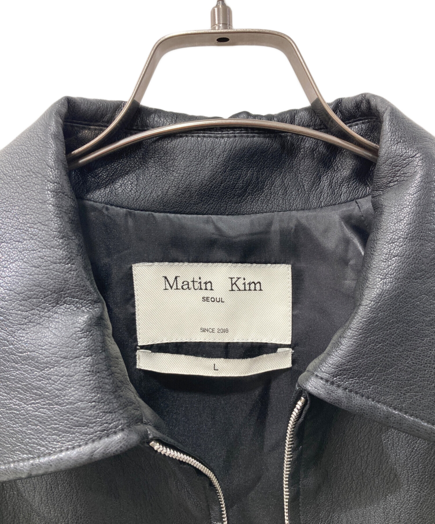 Matin Kim ジャケット MUSINSA公式 | MATIN KIM MATIN HOOD DOWN JACKET IN BLACK