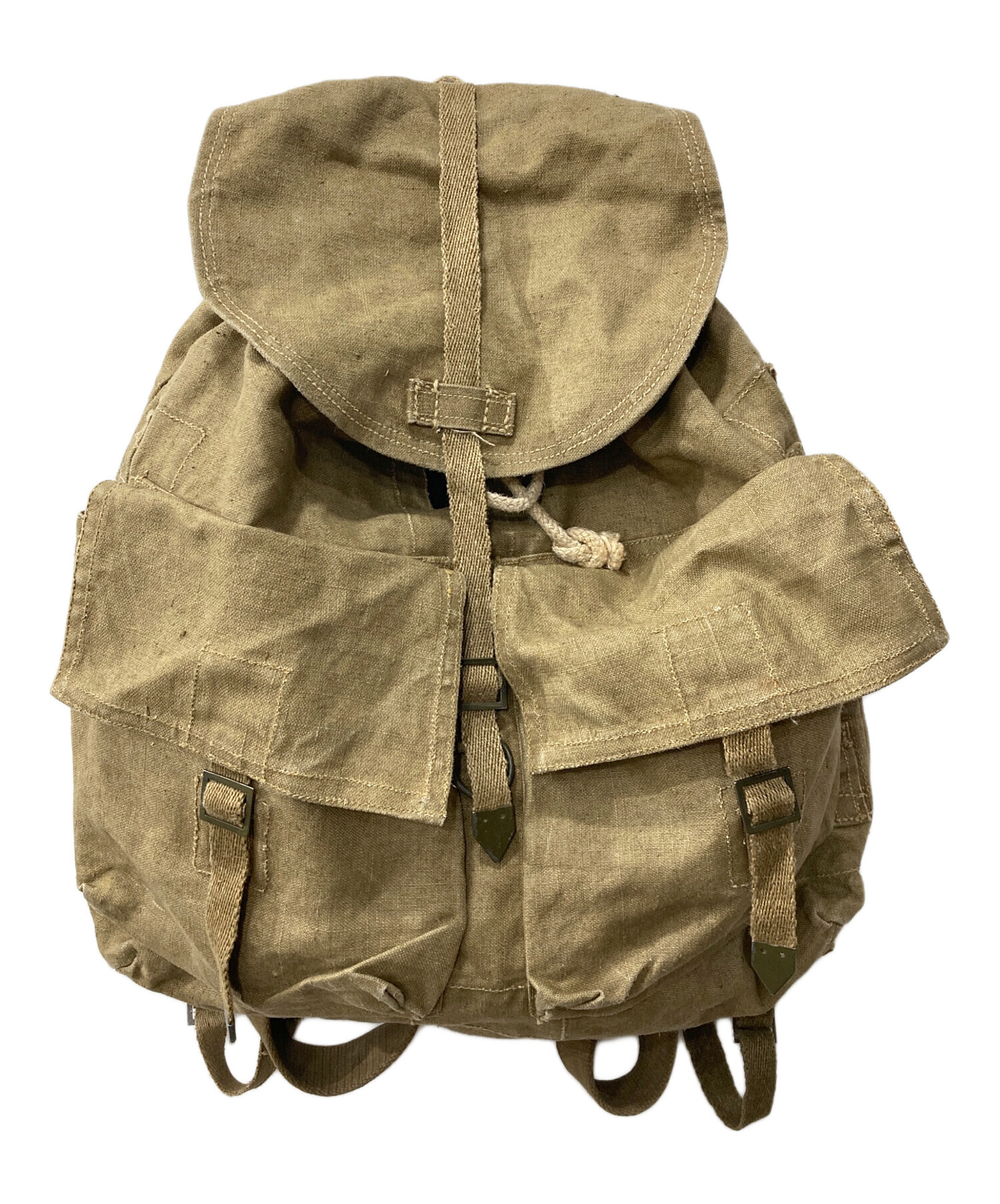 中古・古着通販】チェコ軍 (チェコグン) M60 コットンリネン バック