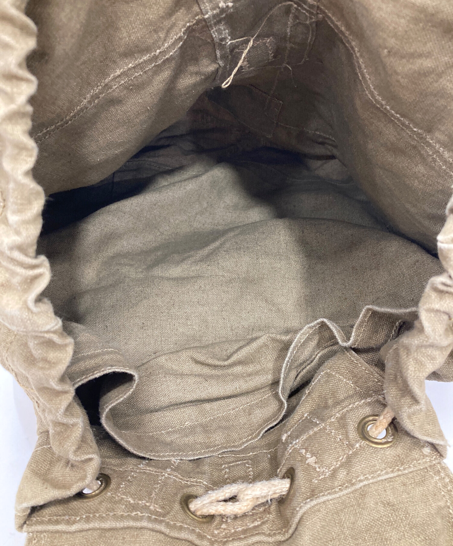 中古・古着通販】チェコ軍 (チェコグン) M60 コットンリネン バック
