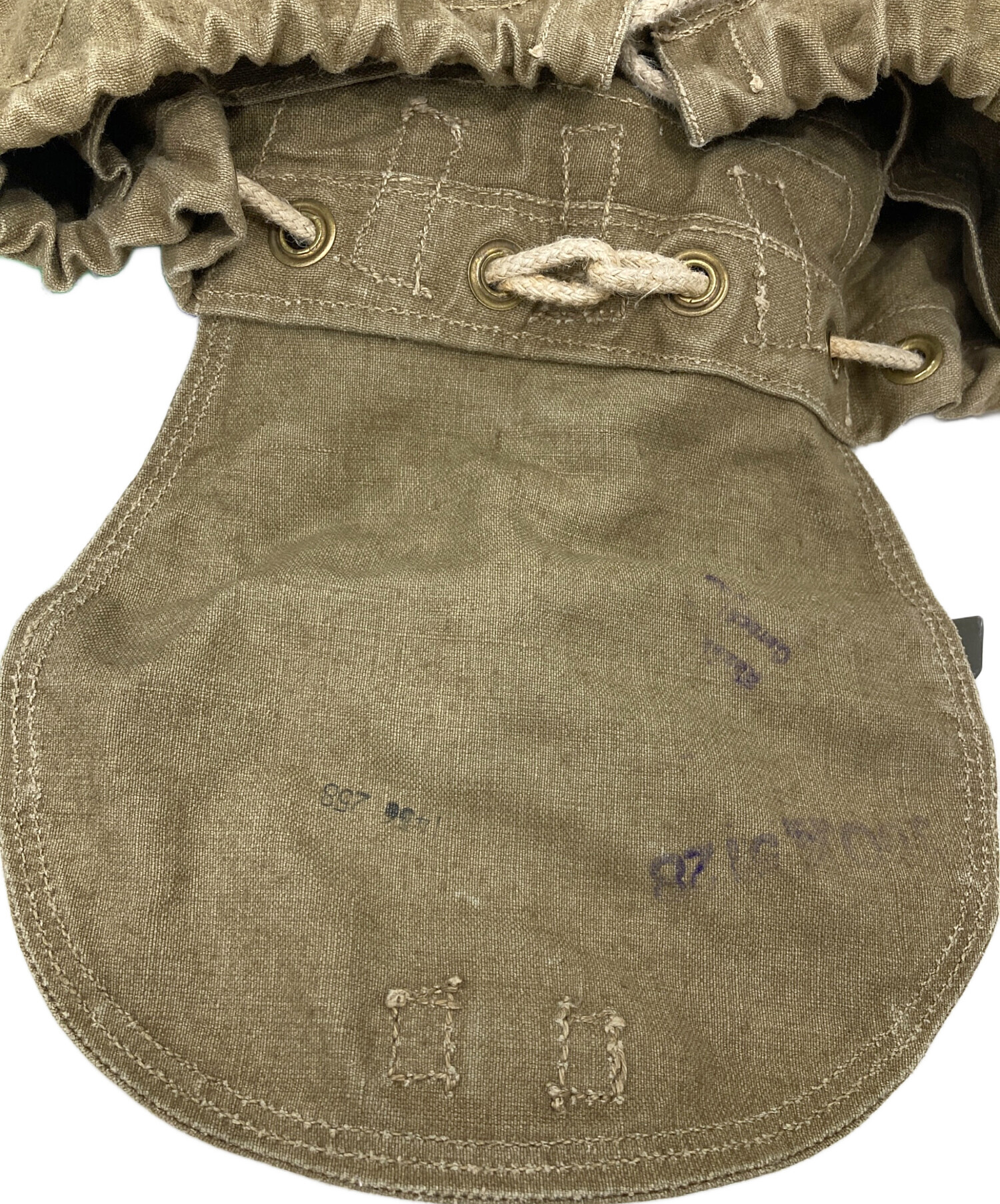 中古・古着通販】チェコ軍 (チェコグン) M60 コットンリネン バック