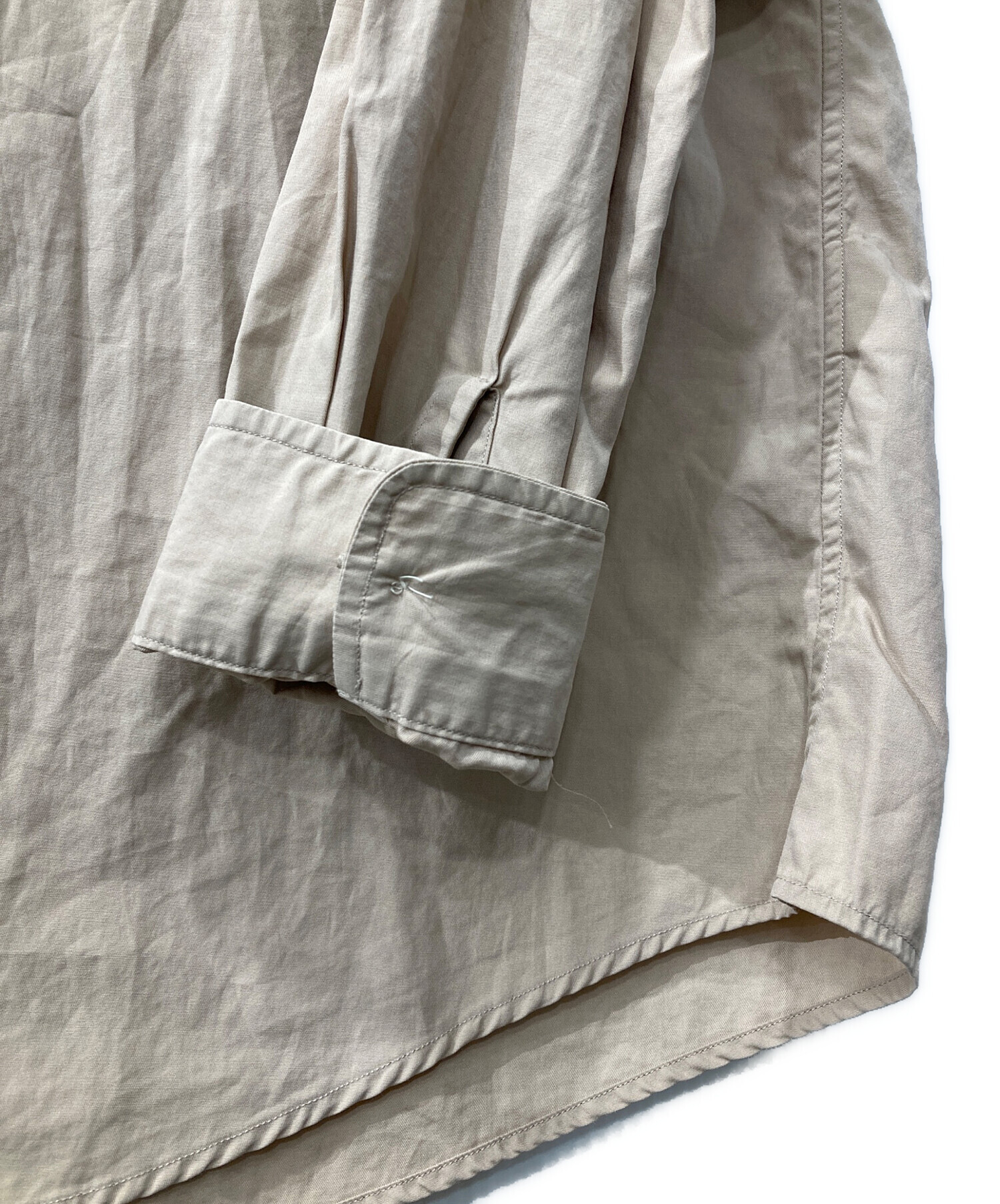中古・古着通販】AURALEE (オーラリー) WASHED FINX TWILL BIG SHIRTS