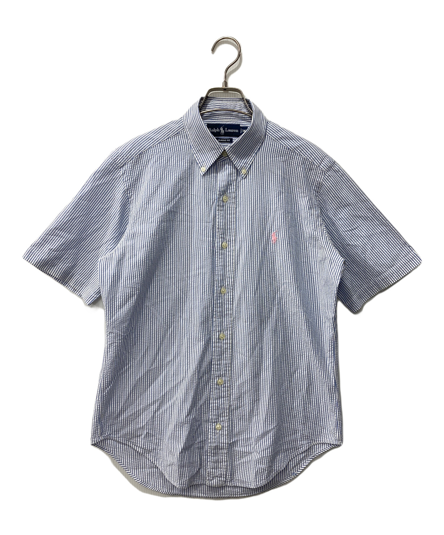 中古・古着通販】RALPH LAUREN (ラルフローレン) シアサッカーボタン