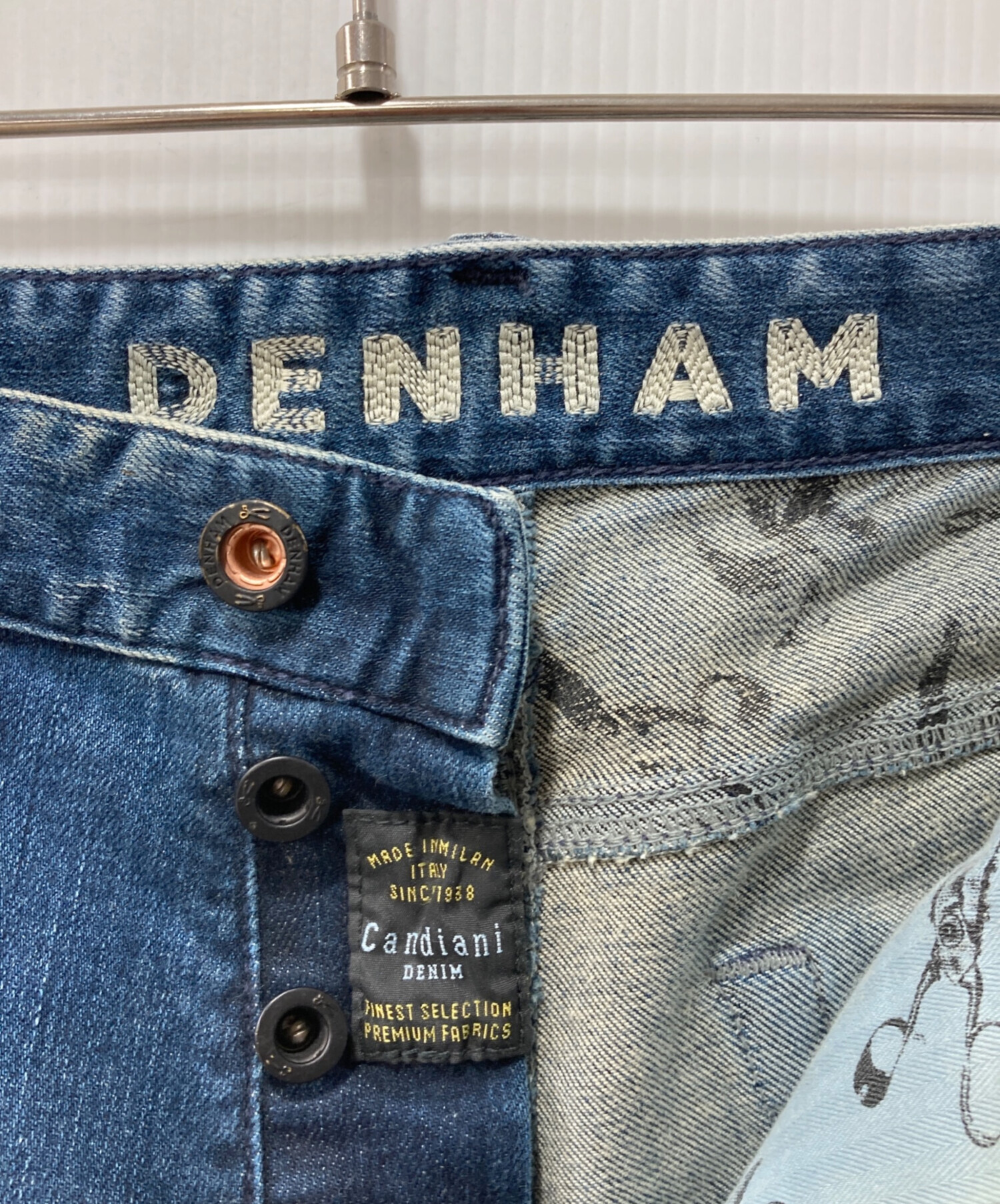 中古・古着通販】Denham (デンハム) デニムパンツ インディゴ サイズ