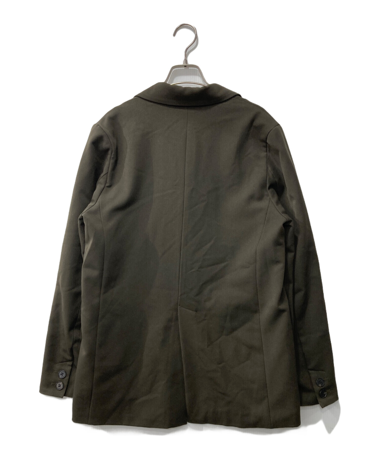 中古・古着通販】crewre (クルー) ダブルテーラードジャケット カーキ