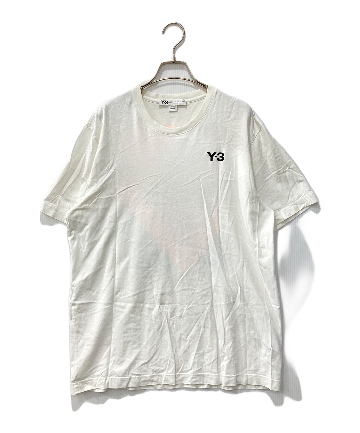 Y-3 ワイスリー Tシャツ・カットソー S 白 【古着】【中古】【送料無料】 Y-3 - Y-3 ワイスリー Tシャツ・カットソー S 白 【古着】【中古