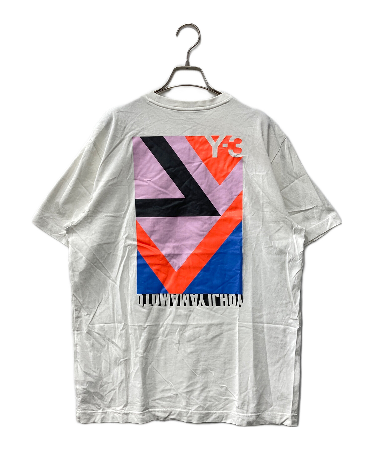 Y-3 ワイスリー Tシャツ・カットソー XS 白 【古着】【中古】【送料無料】 Y-3 - Y-3 ワイスリー Tシャツ・カットソー S 白 【古着】【中古