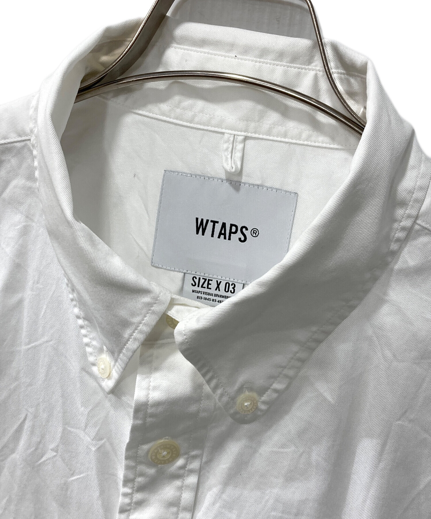 中古・古着通販】WTAPS (ダブルタップス) BD SS COTTON TWILL CANCLINI