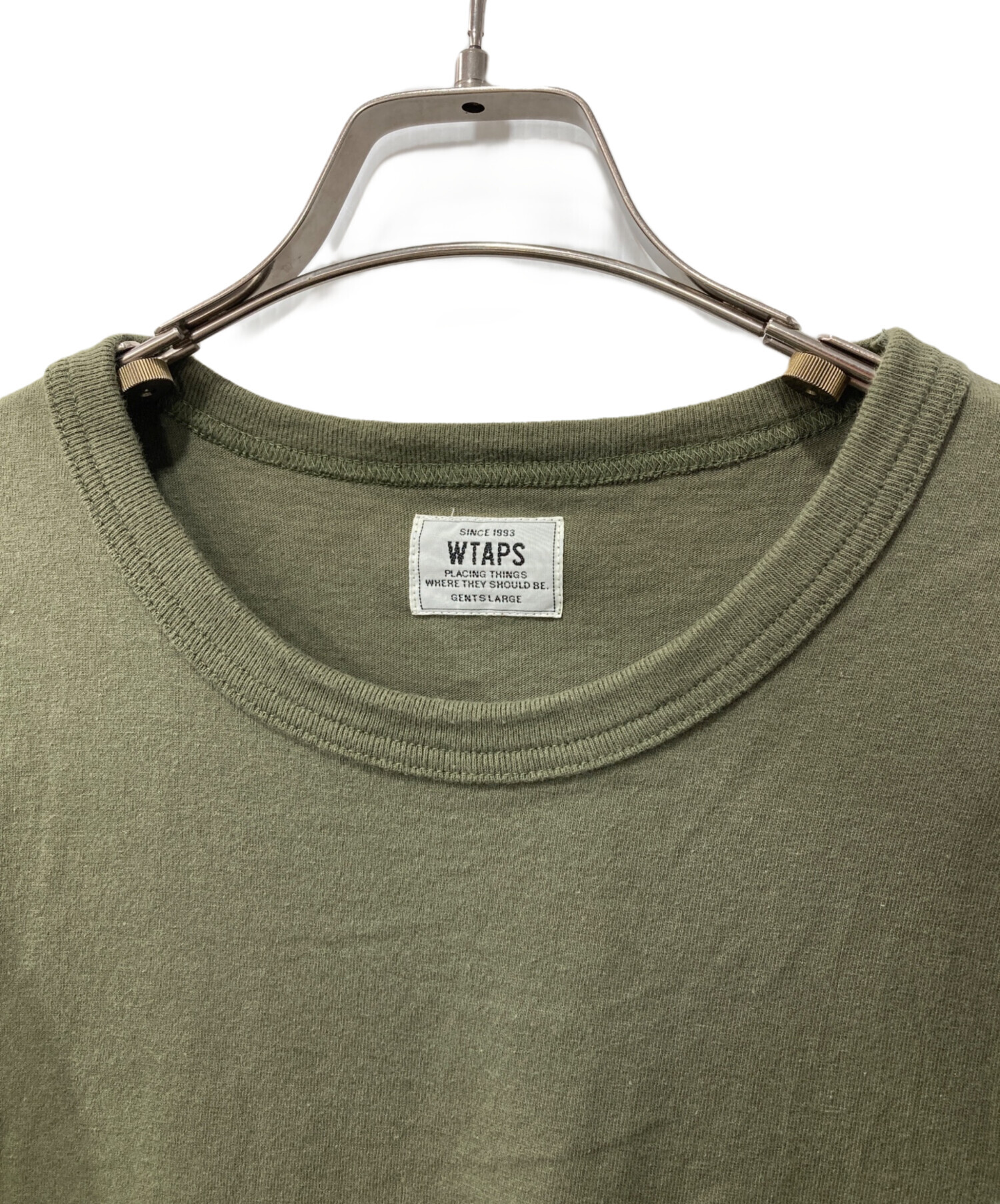 中古・古着通販】WTAPS (ダブルタップス) DESIGN SS:POCKET/TEE カーキ 