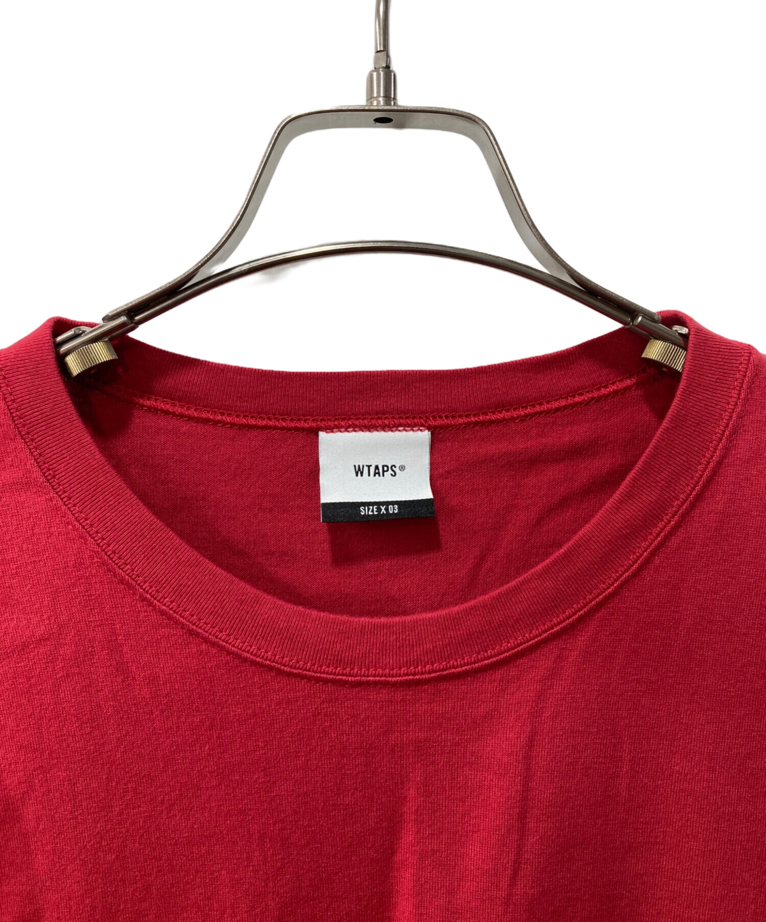 中古・古着通販】WTAPS (ダブルタップス) BLANK SS 02 TEE レッド