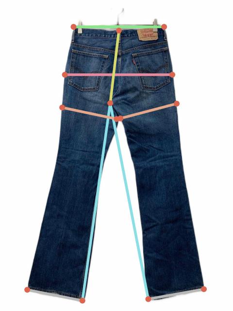 中古・古着通販】LEVI'S (リーバイス) 517-03ブーツカットデニムパンツ