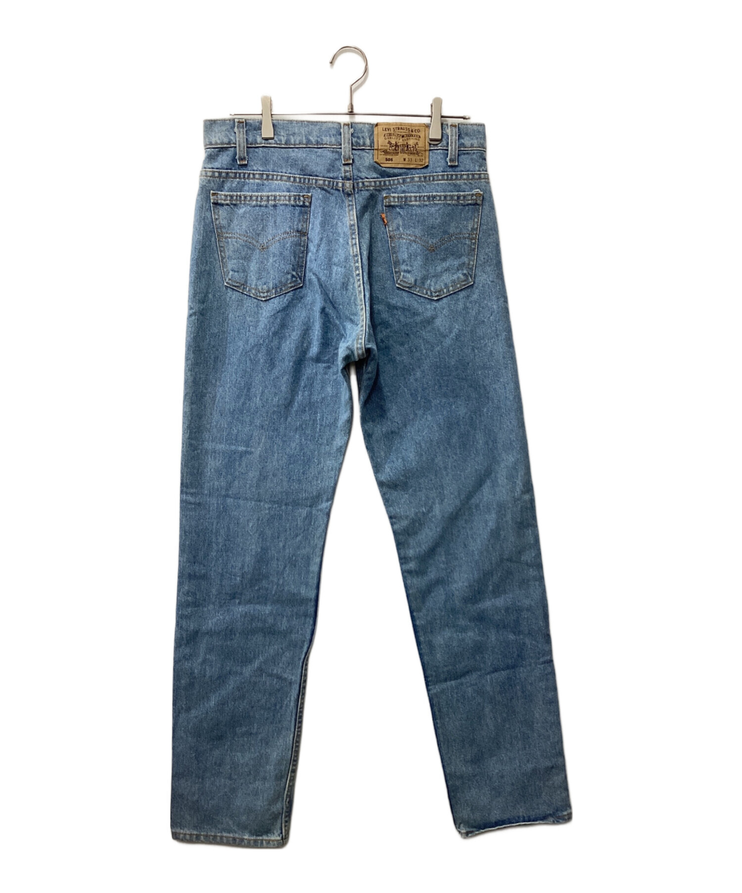 中古・古着通販】LEVI'S (リーバイス) USA製/デニムパンツ/505 ブルー