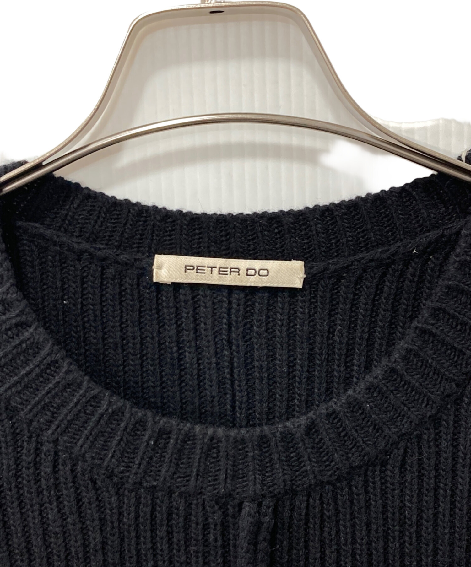 中古・古着通販】PETER DO (ピーター・ドゥ) Crew Neck Cape Sweater 