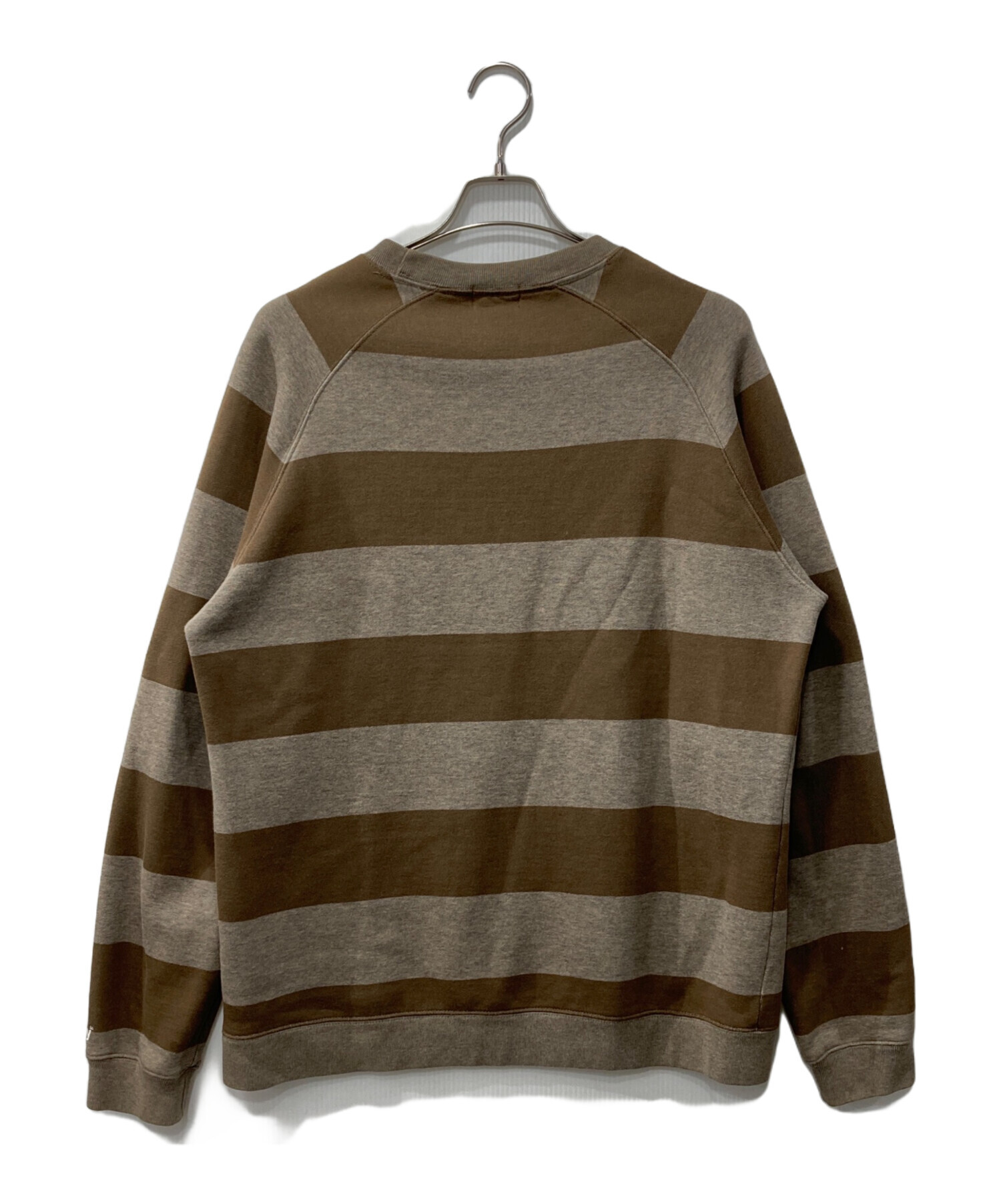 中古・古着通販】stussy (ステューシー) ボーダースウェット/紺タグ