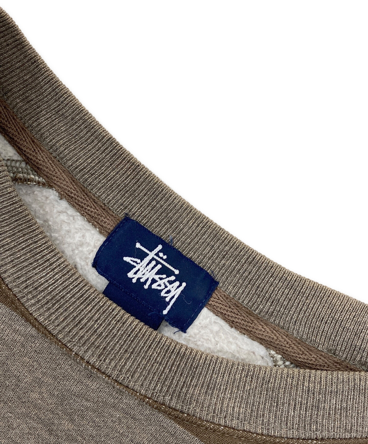 中古・古着通販】stussy (ステューシー) ボーダースウェット/紺タグ