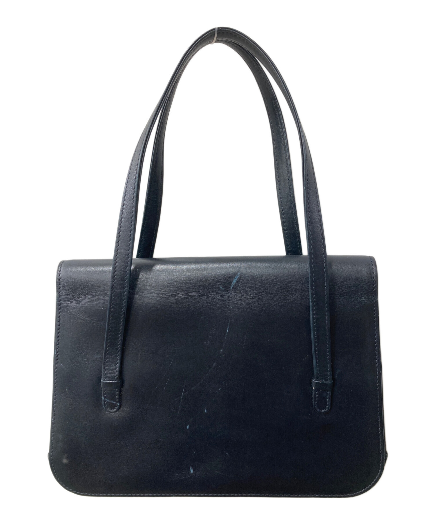 早い者勝ち【美品】GUCCI ボディバッグ PVC ネイビー　濃紺 GUCCI グッチ ショルダーバッグ ネイビー スエード 2WAY ミニバッグ