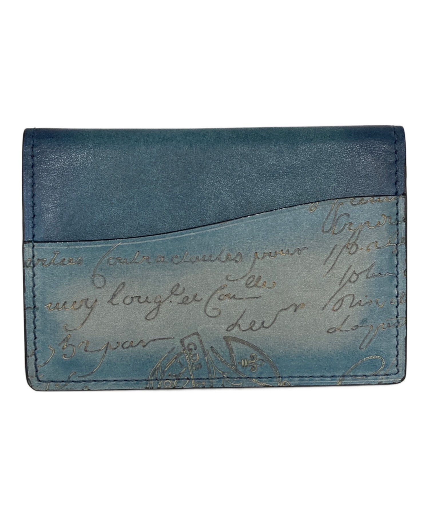 中古・古着通販】Berluti (ベルルッティ) カードケース ネイビー