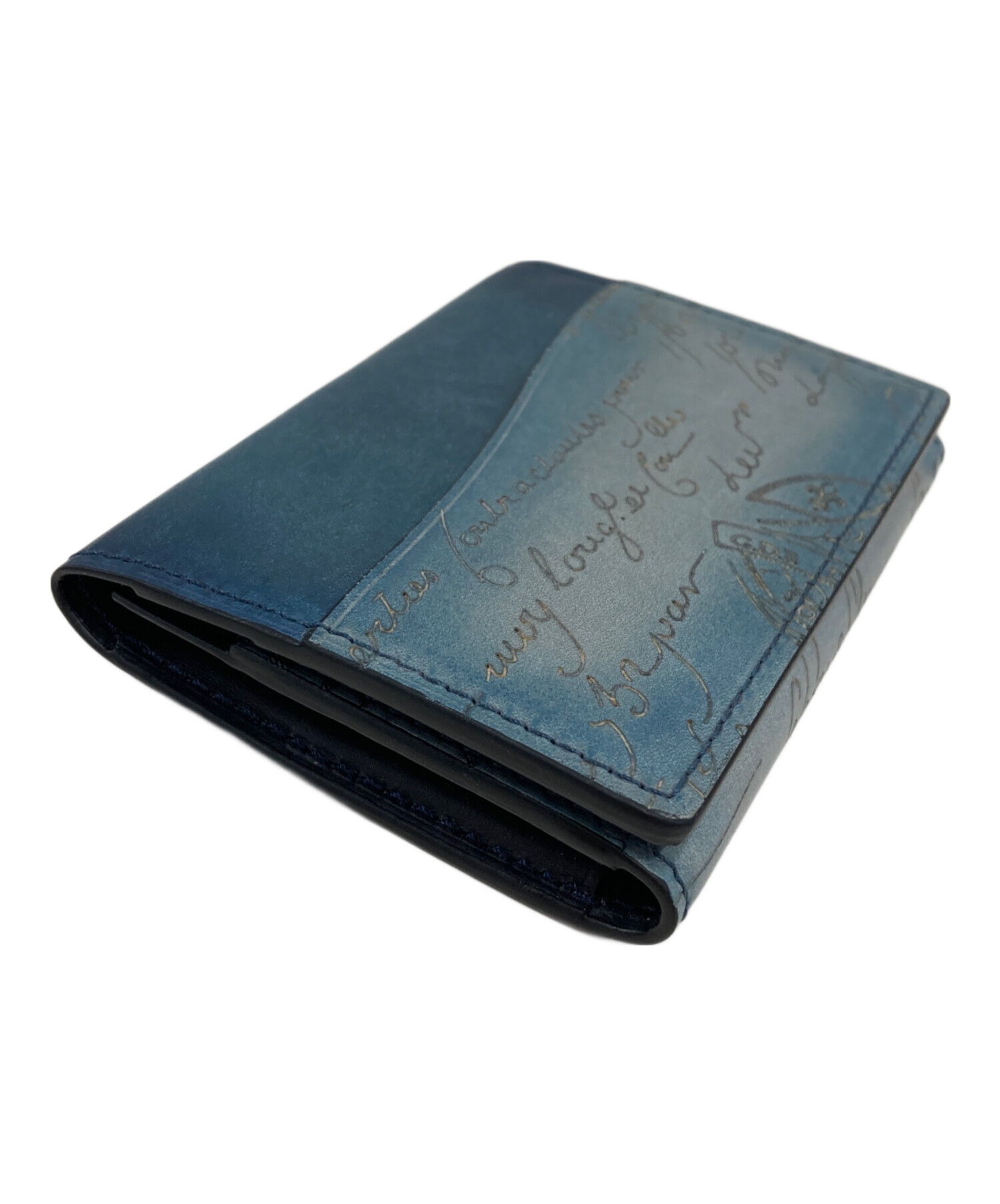 中古・古着通販】Berluti (ベルルッティ) カードケース ネイビー