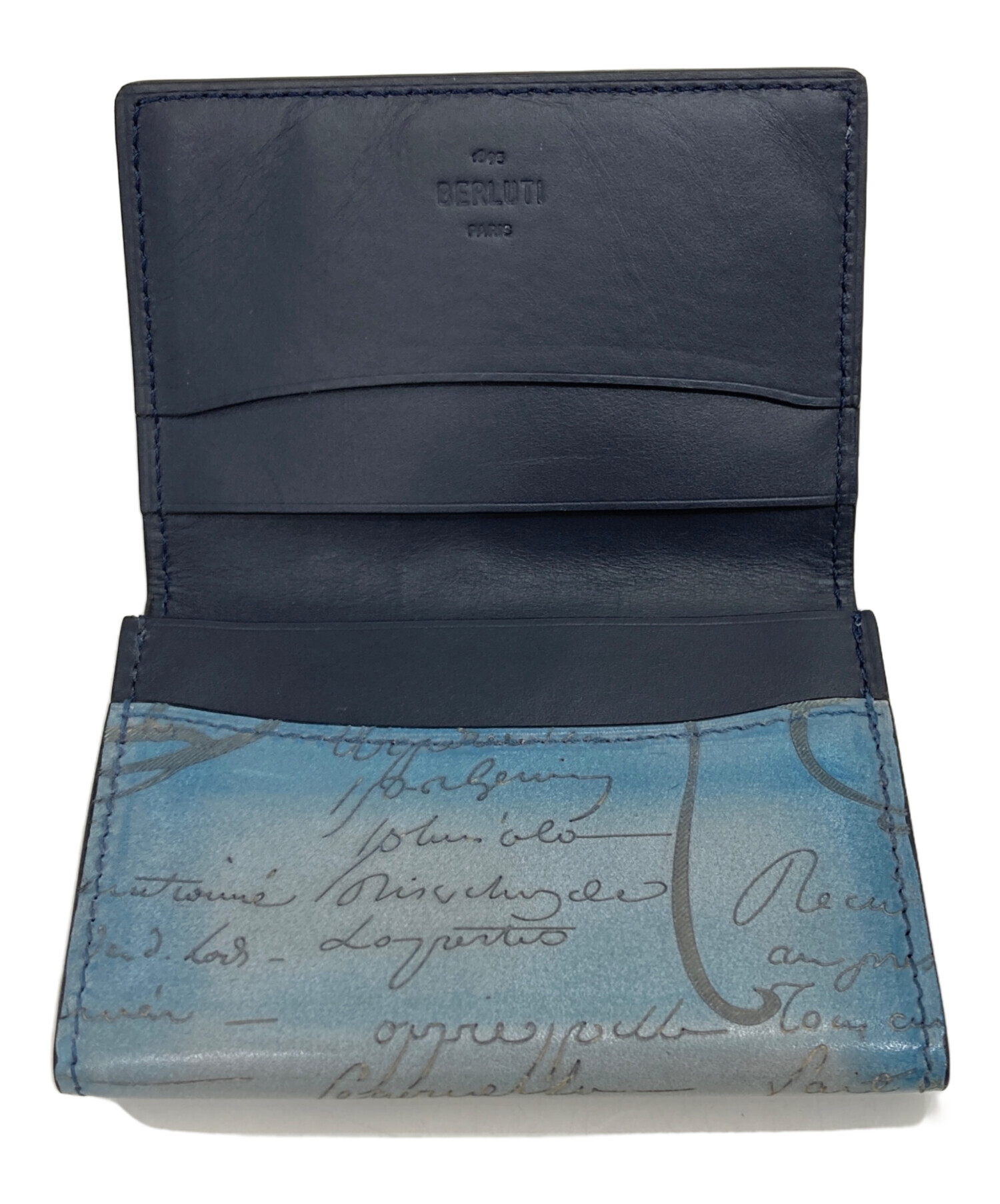 中古・古着通販】Berluti (ベルルッティ) カードケース ネイビー