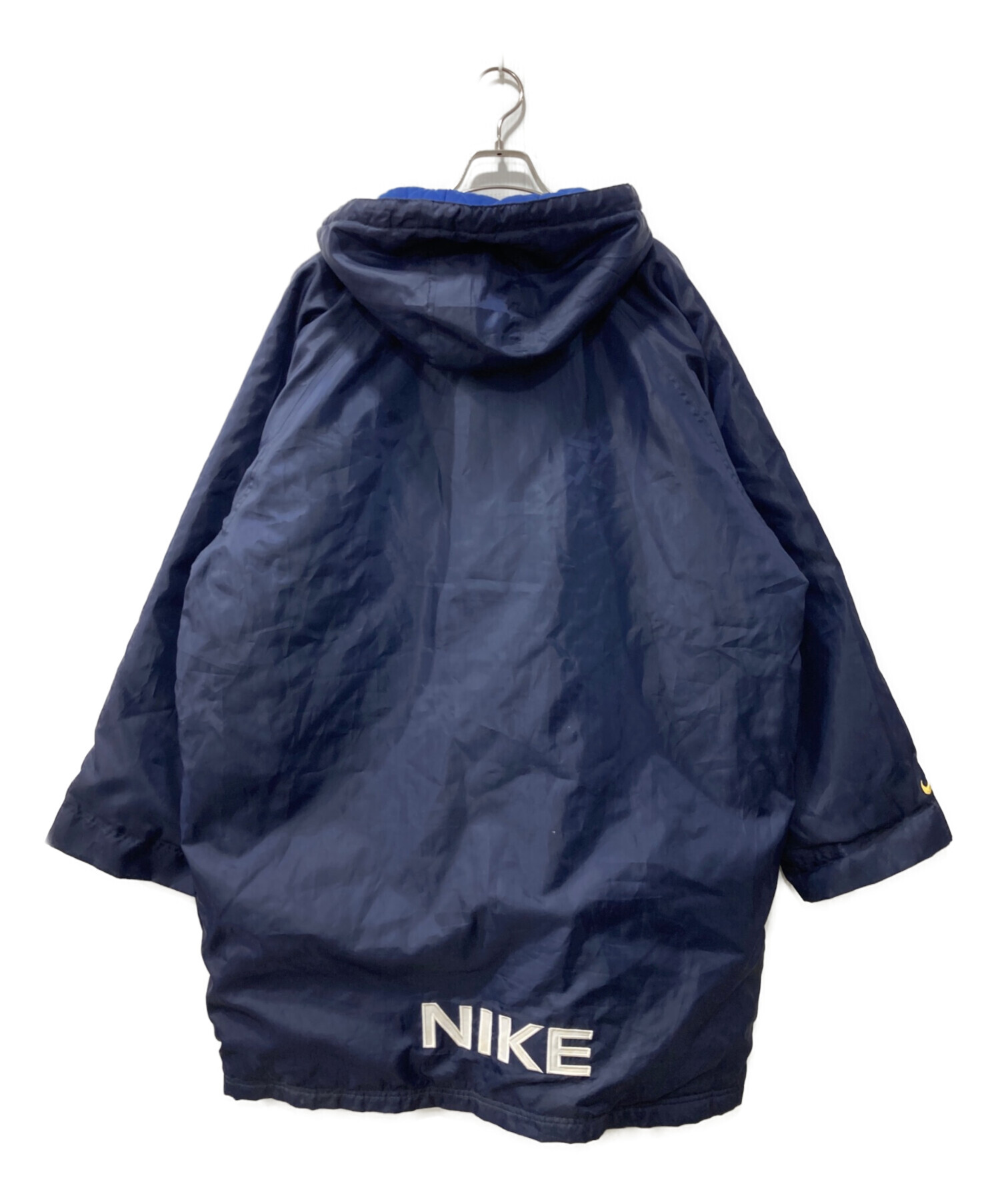 中古・古着通販】NIKE (ナイキ) ベンチコート/90s-00s/白タグ ネイビー