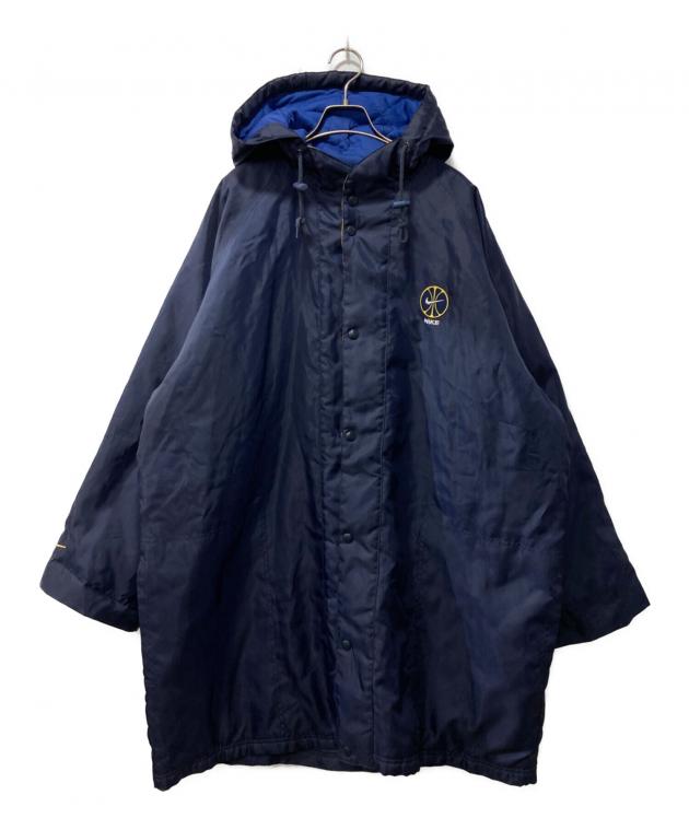 【美品】希少 90's vintage old nike ベンチコート ボア 紺 中古・古着通販】NIKE (ナイキ) ベンチコート/90s-00s/白タグ ネイビー