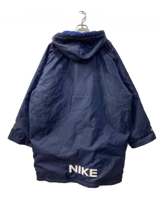 中古・古着通販】NIKE (ナイキ) ベンチコート/90s-00s/白タグ ネイビー