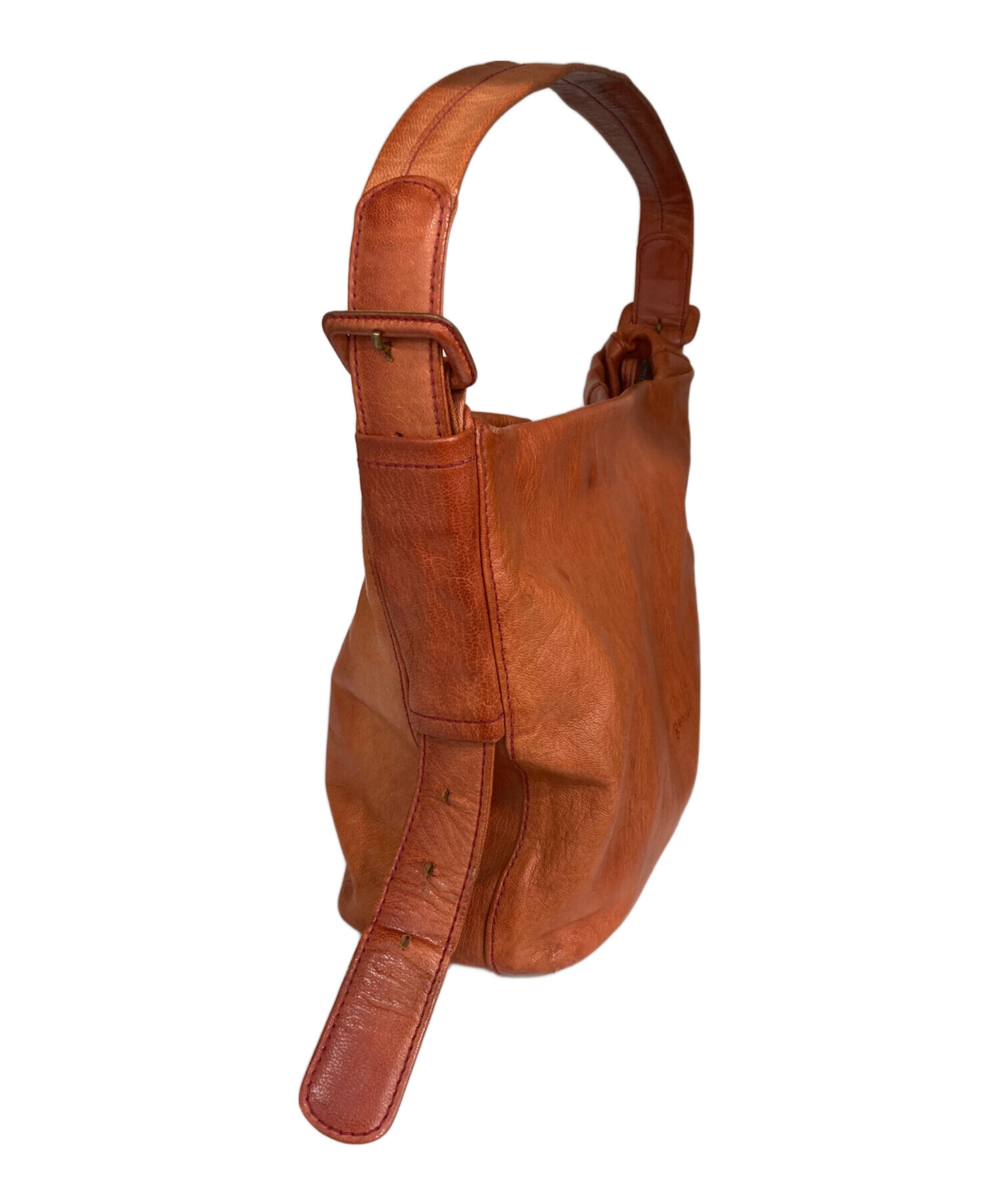 【未使用保管品】　genten ショルダーバッグ　ダークブラウン 中古・古着通販】genten (ゲンテン) ショルダーバッグ ブラウン