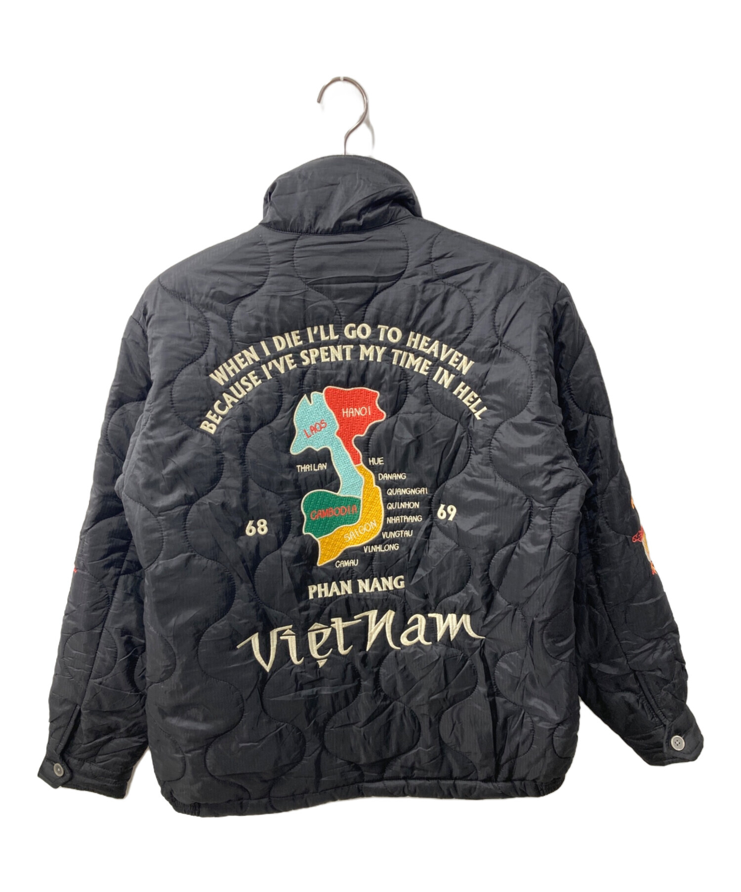 Houston ベトジャン XL タグ付き 中古・古着通販】HOUSTON (ヒューストン) キルティングベトジャン