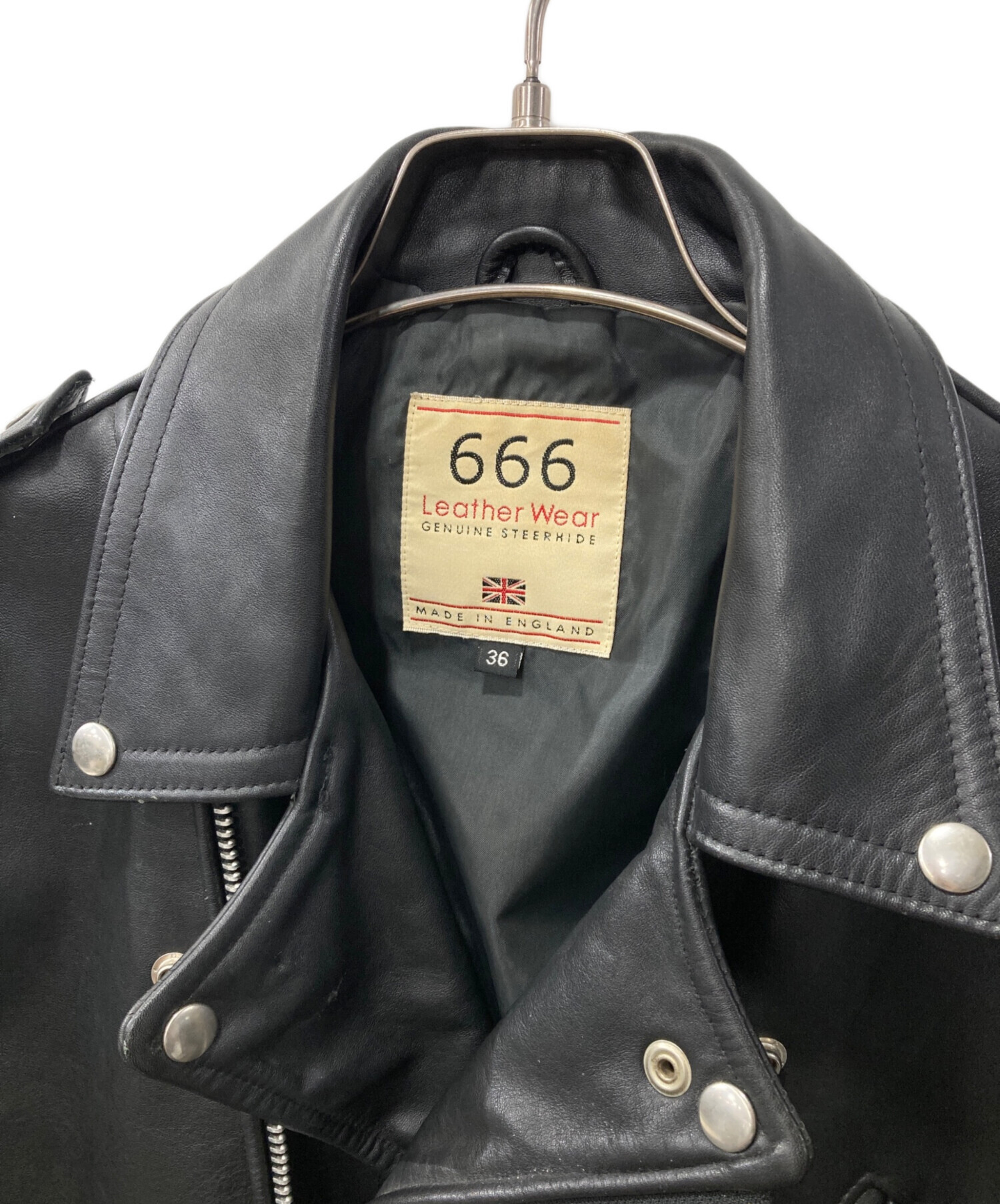 中古・古着通販】666 (666) LJM-7 ワンスター ライダースジャケット