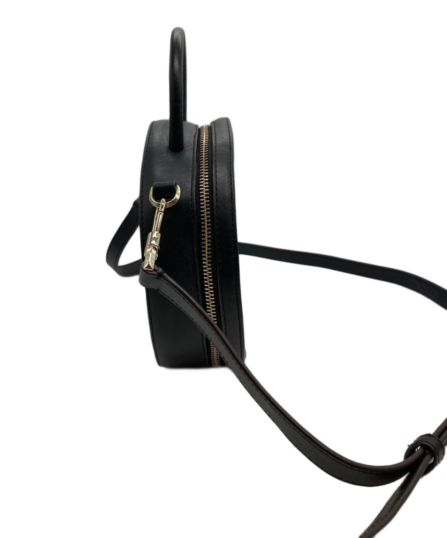 Used ♥ ケイトスペード ボディーバッグ ショルダー ブラック ゴールド 中古・古着通販】Kate Spade (ケイトスペード) ショルダーバッグ