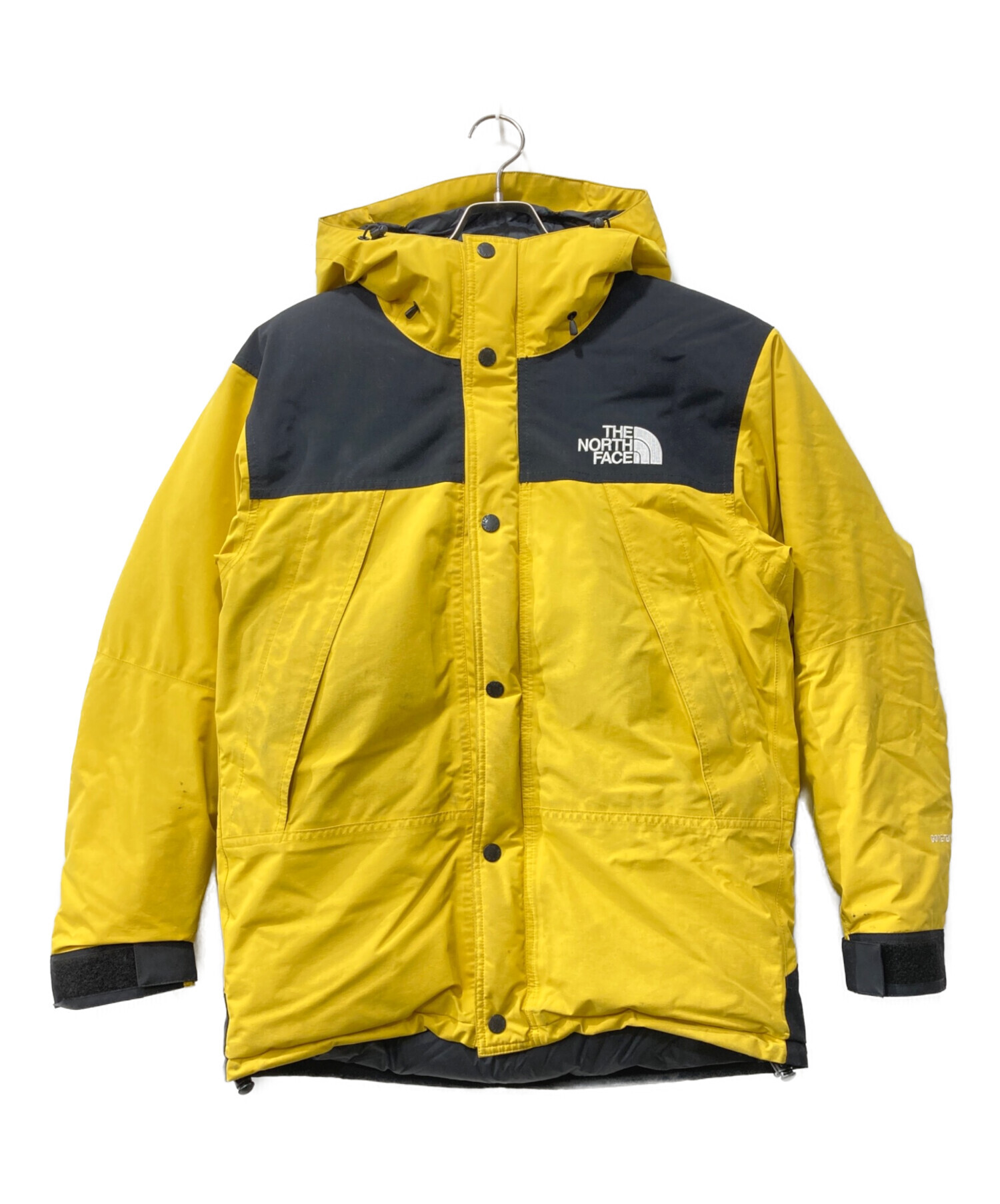 THE NORTH FACE マウンテンダウンジャケット イエロー/ブラック 中古・古着通販】THE NORTH FACE (ザ ノース フェイス) MOUNTAIN DOWN