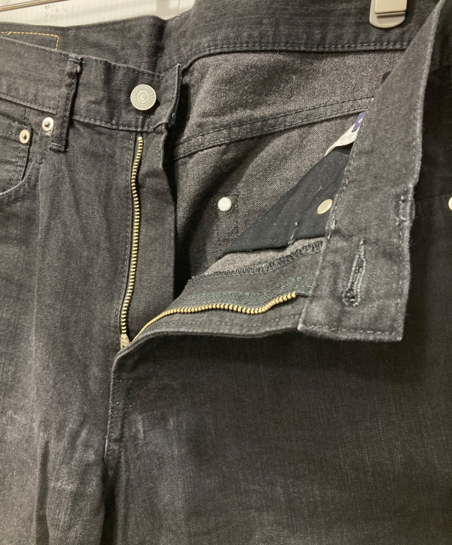 中古・古着通販】HANDROOM (ハンドルーム) デニムパンツ/WIDE FIT 5