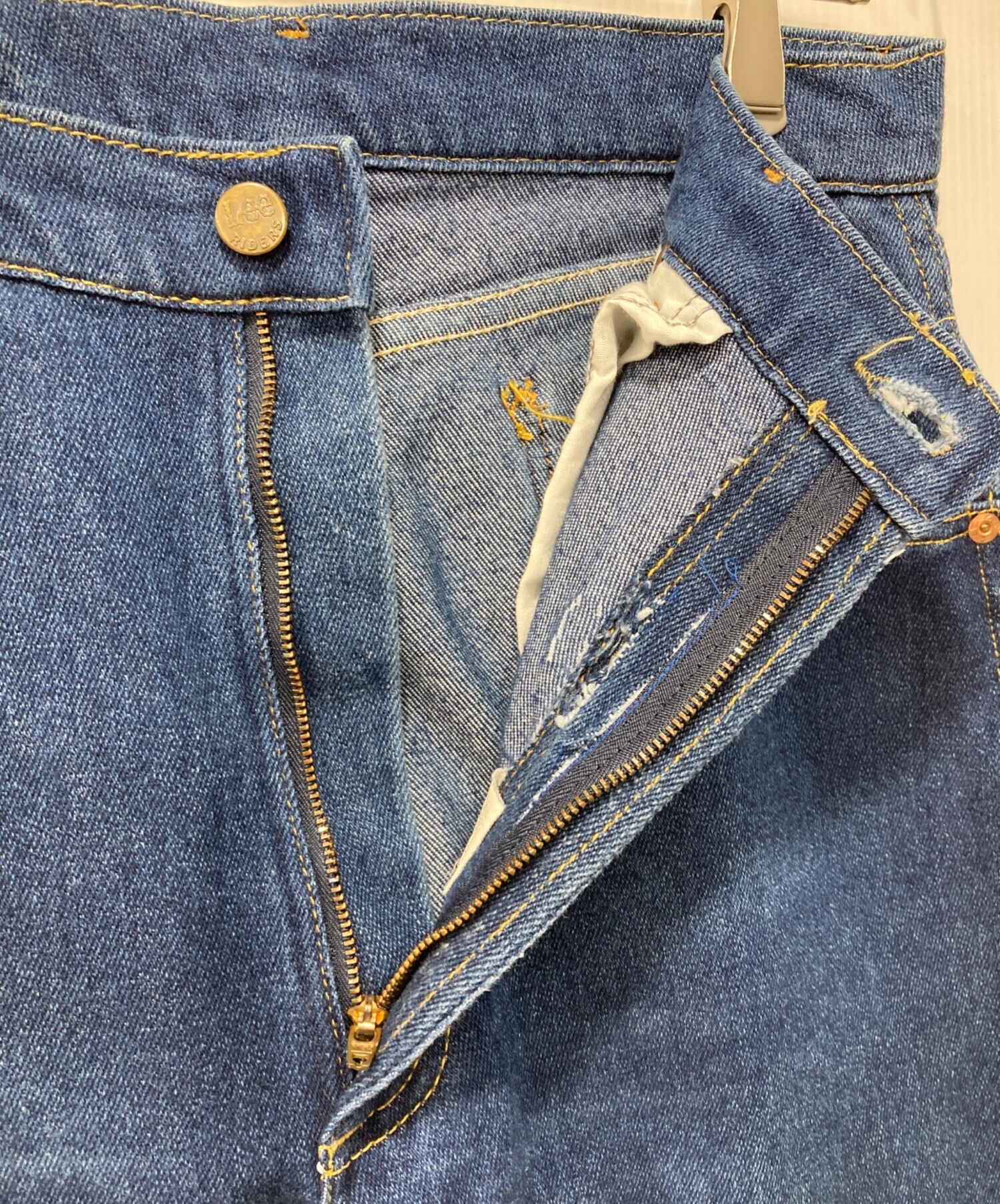 中古・古着通販】LEE (リー) 90s/USA製/デニムパンツ インディゴ