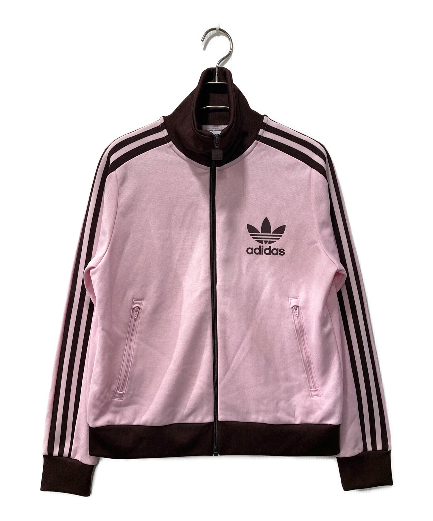 中古・古着通販】adidas (アディダス) トラックジャケット ピンク 