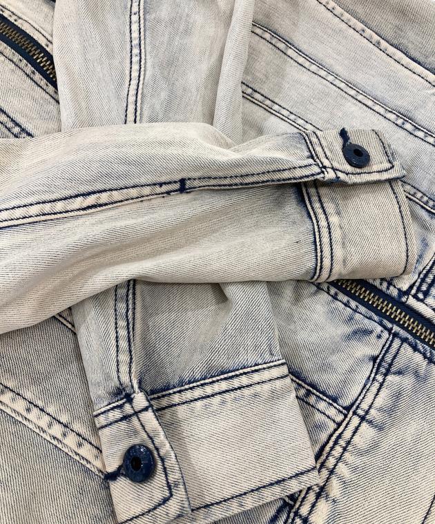 中古・古着通販】DIESEL (ディーゼル) ジップデニムジャケット