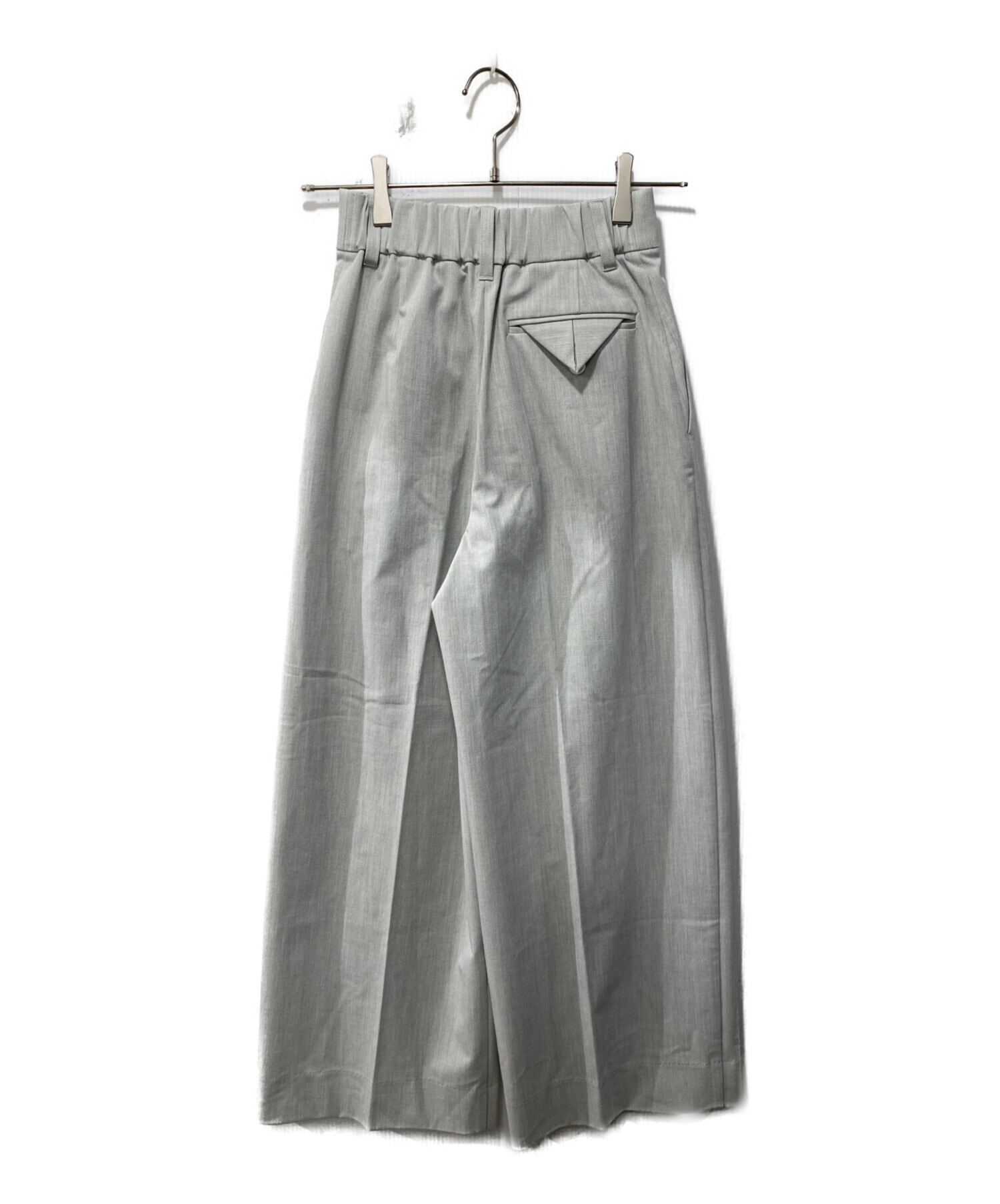 中古・古着通販】YORI (ヨリ) 25SS/スラックス/ウエストリボンダブル