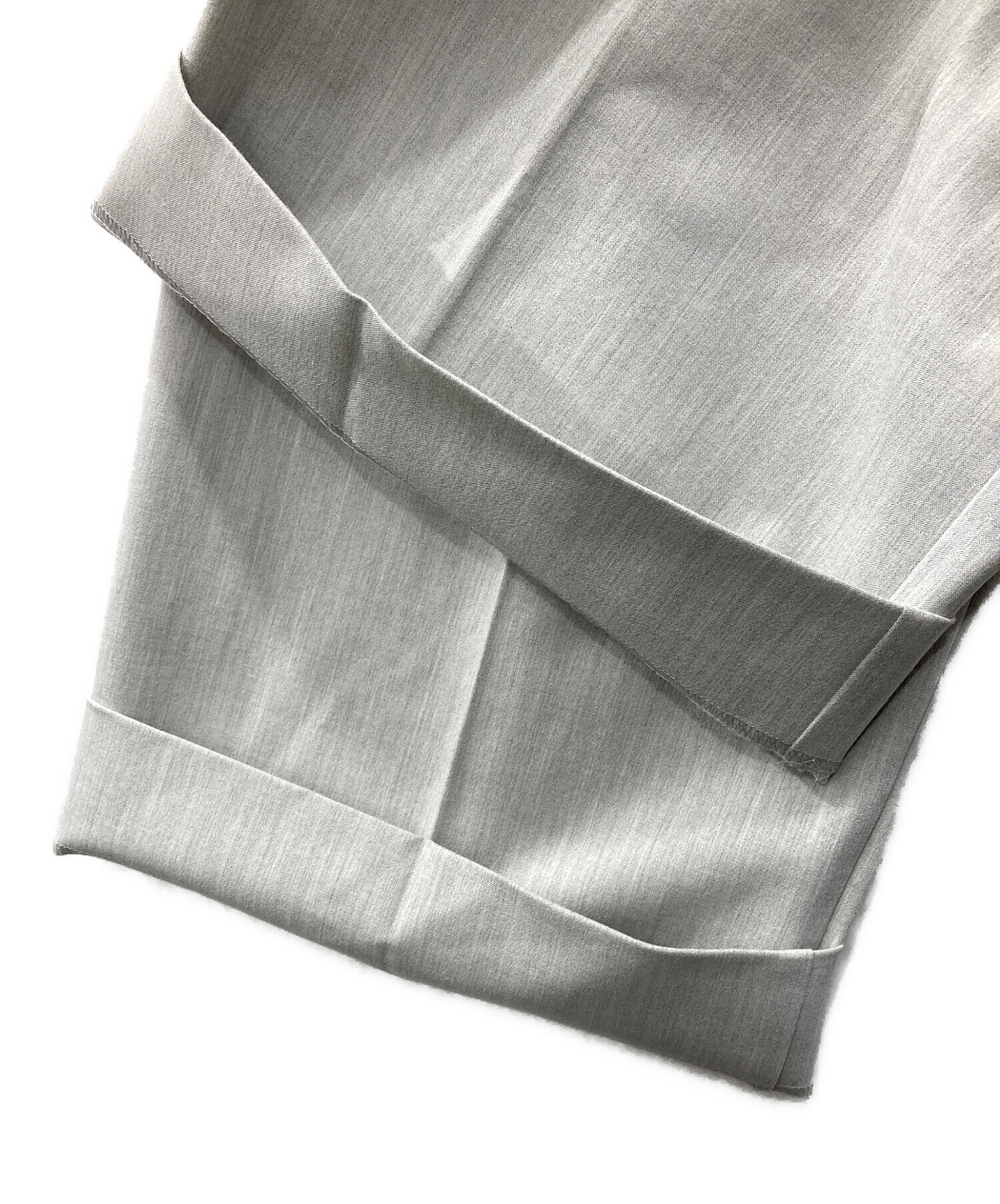 中古・古着通販】YORI (ヨリ) 25SS/スラックス/ウエストリボンダブル