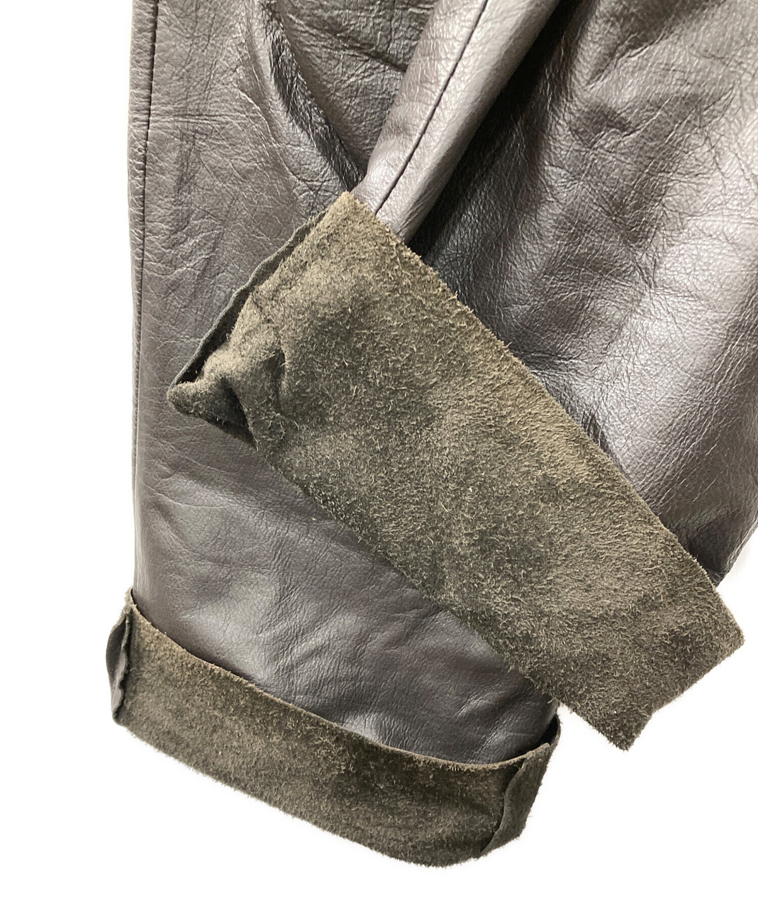 中古・古着通販】USED (ユーズド) echtes leder (エヒテス レーダァ