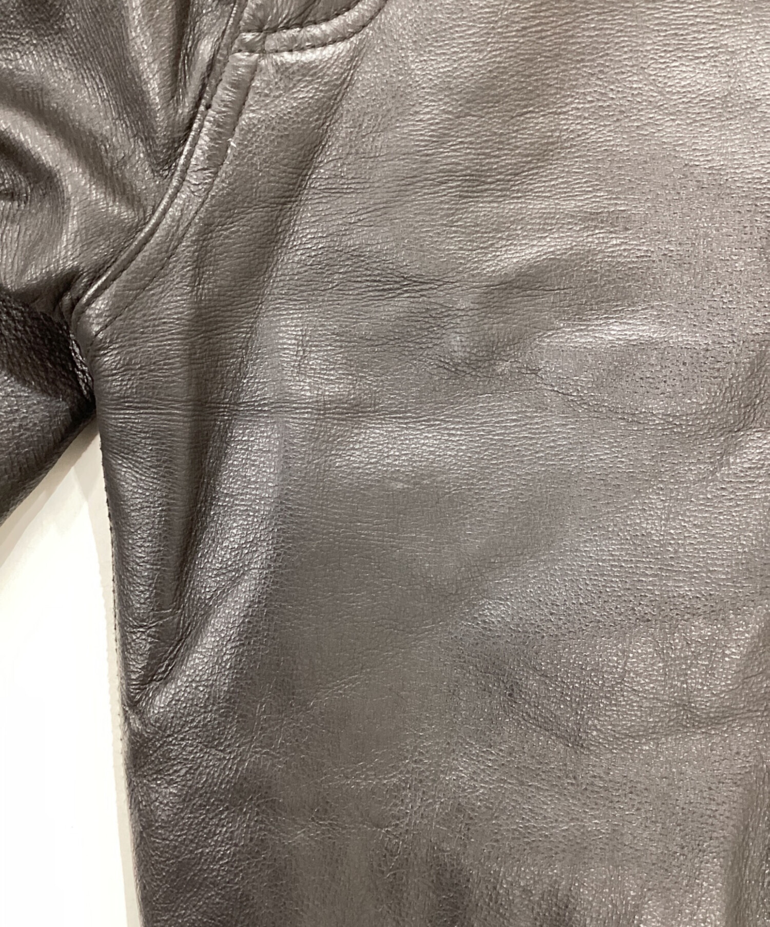 中古・古着通販】USED (ユーズド) echtes leder (エヒテス レーダァ 