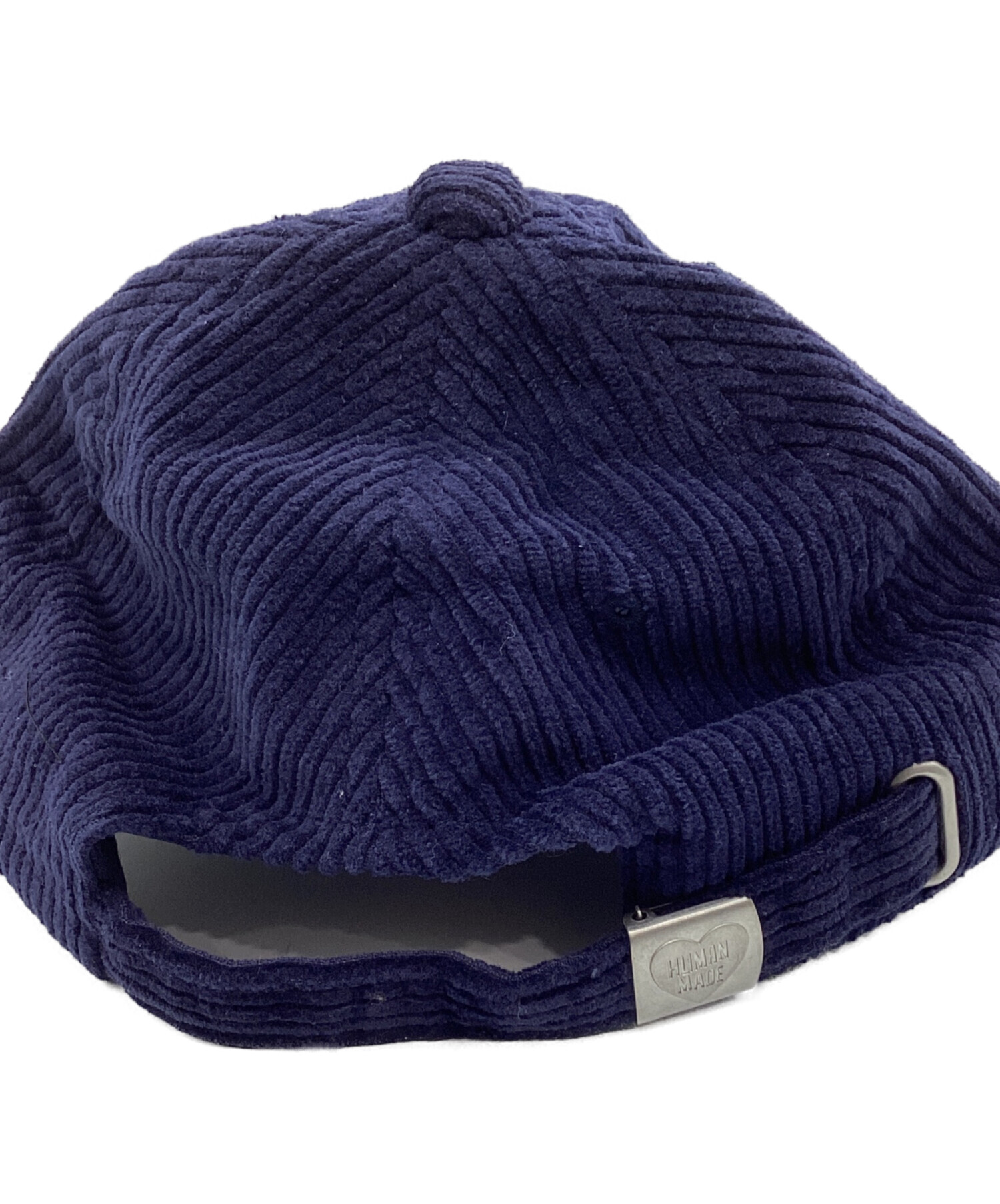 HUMAN MADE ネイビーキャップ 中古・古着通販】HUMAN MADE (ヒューマンメイド) コーデュロイキャップ