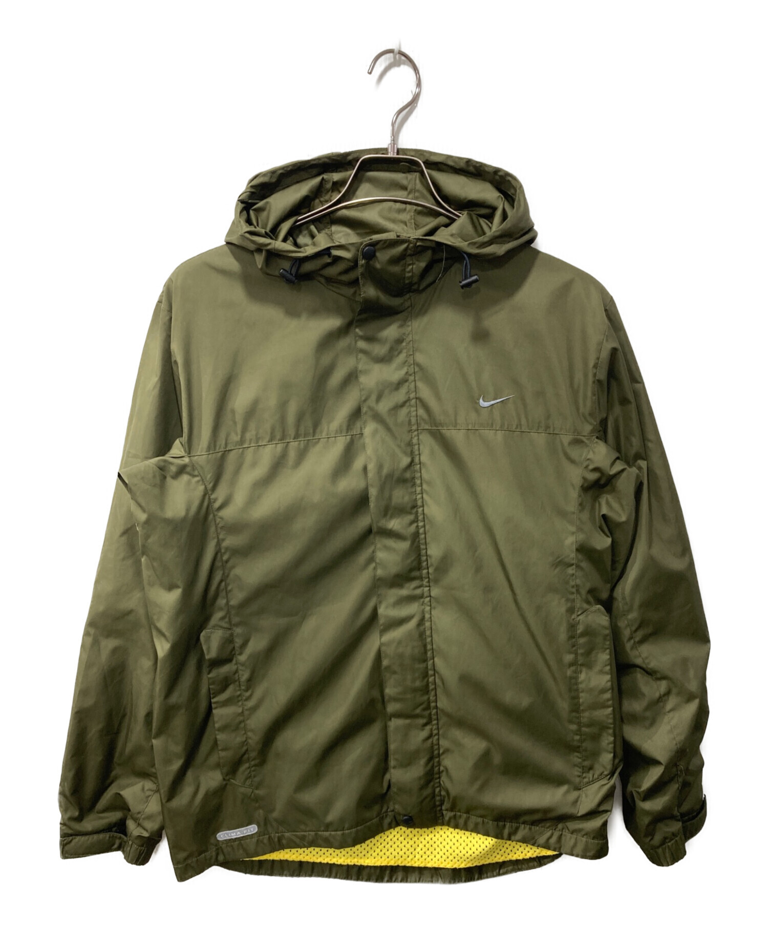 中古・古着通販】NIKE (ナイキ) 銀タグ/フーデッドジャケット カーキ 