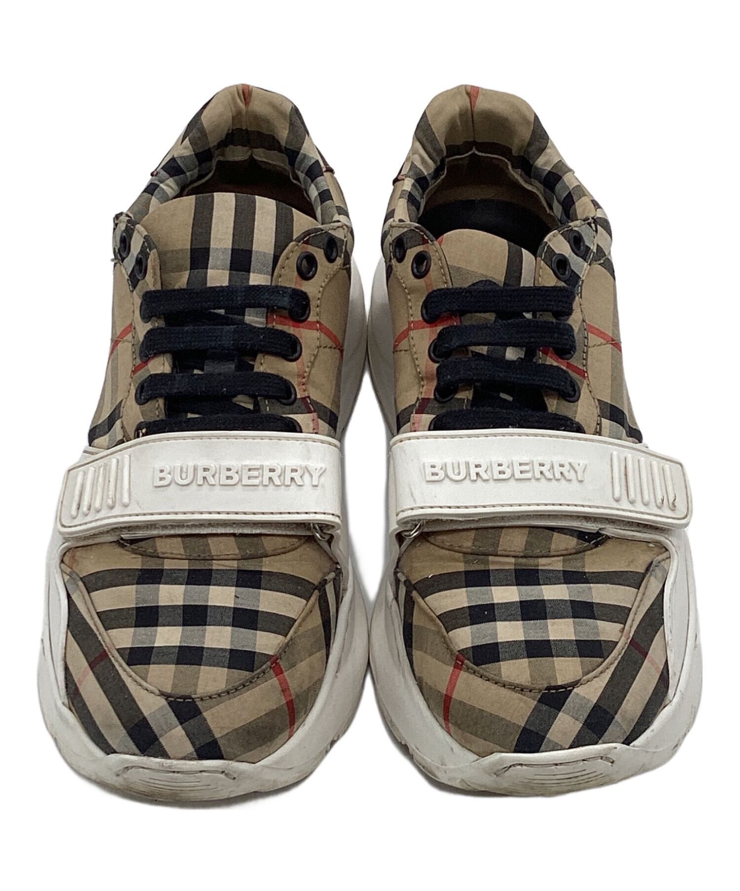 中古・古着通販】BURBERRY (バーバリー) ノバチェック ベルトデザイン