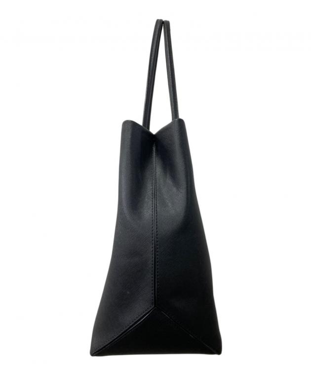 未使用に近い THE MARC JACOBS トートバッグ ブラック 中古・古着通販】MARC JACOBS (マークジェイコブス) トートバッグ/ロゴ