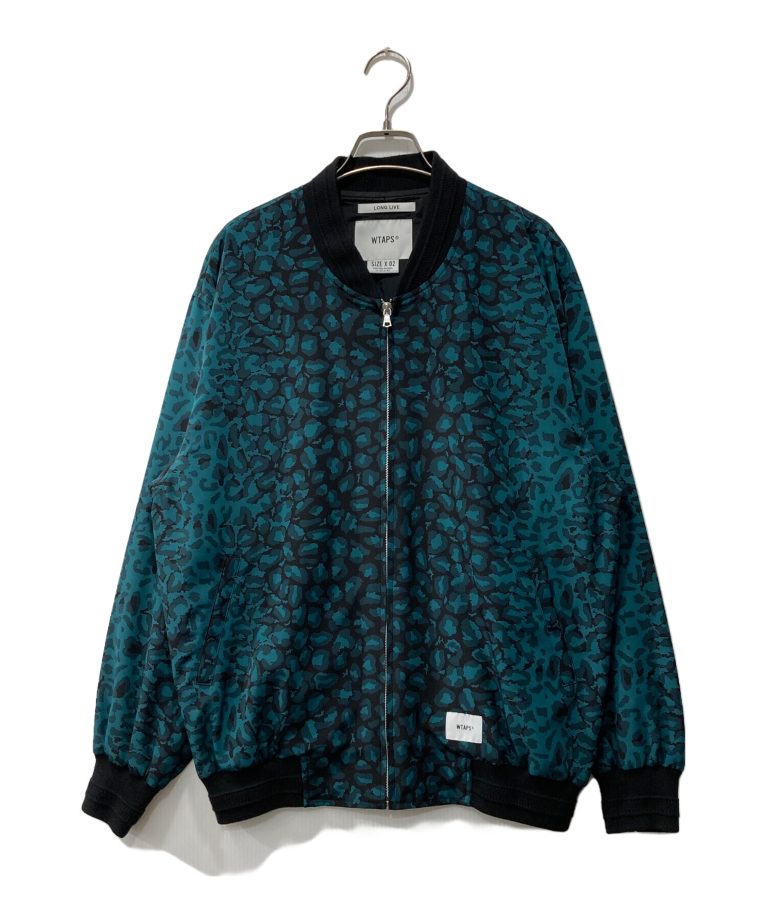 wtaps レオパードブルゾン 中古・古着通販】WTAPS (ダブルタップス) レオパード/POLY. FAILLE