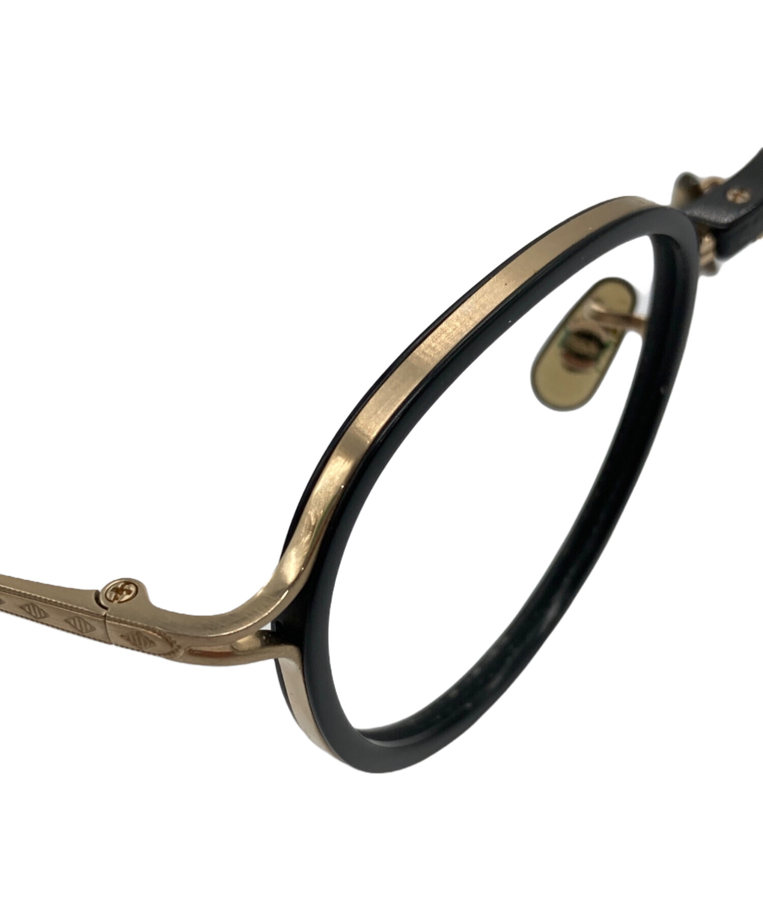 オリバーピープルズ サングラス REYMONT 未使用 ゴールド ダークグレー 中古・古着通販】OLIVER PEOPLES (オリバーピープルズ) サングラス